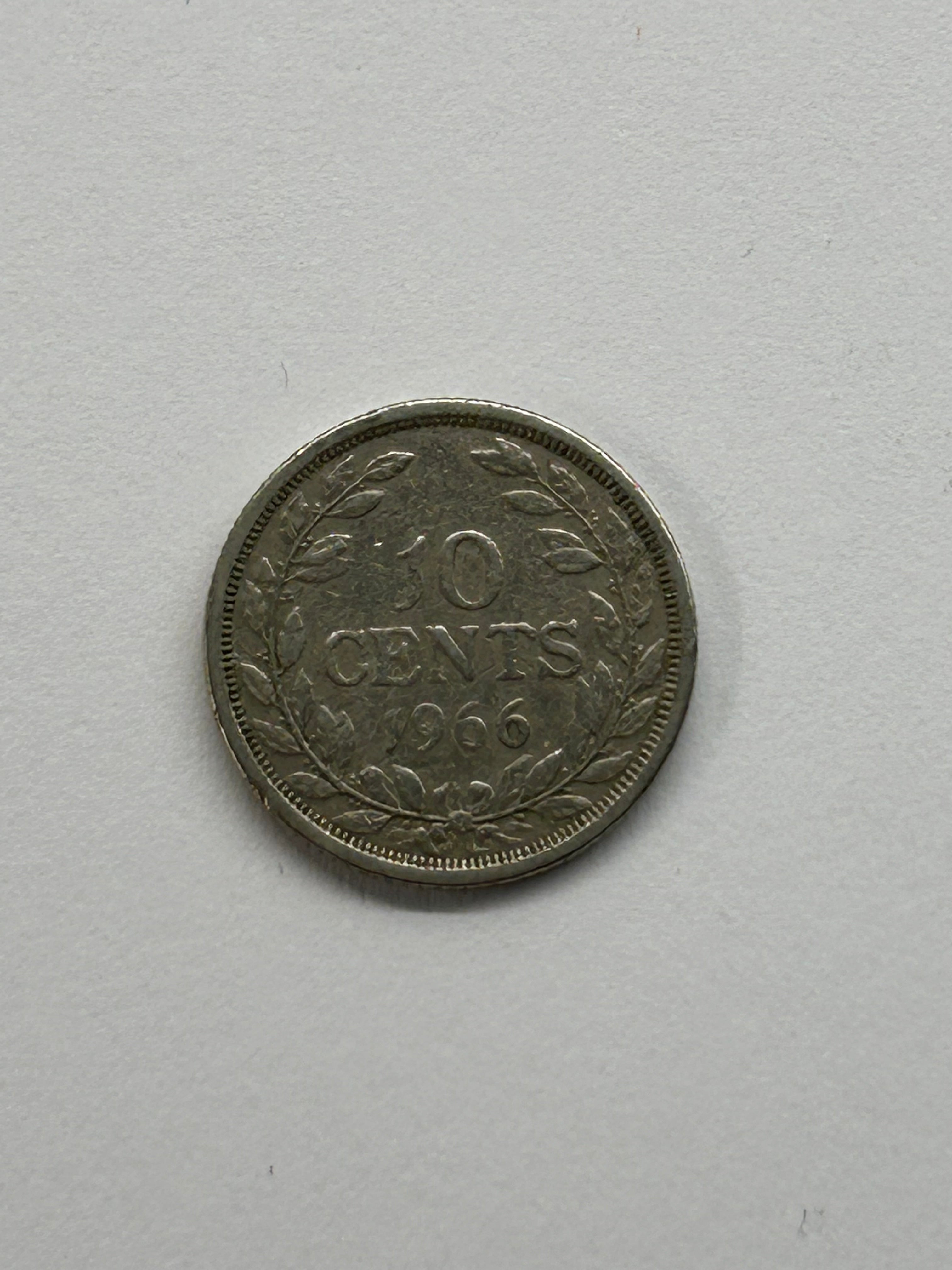 10 Cents 1966 Liberia