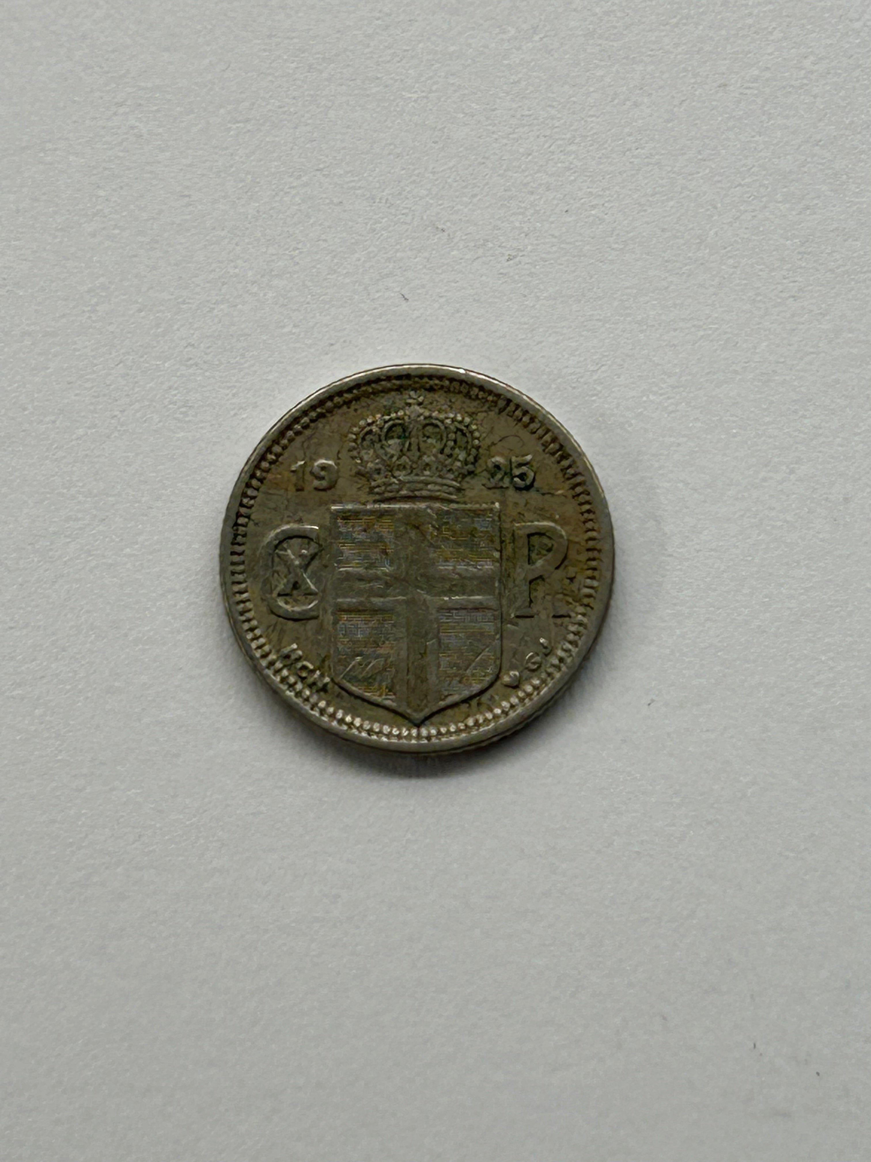 10 Aurar 1925 Iceland