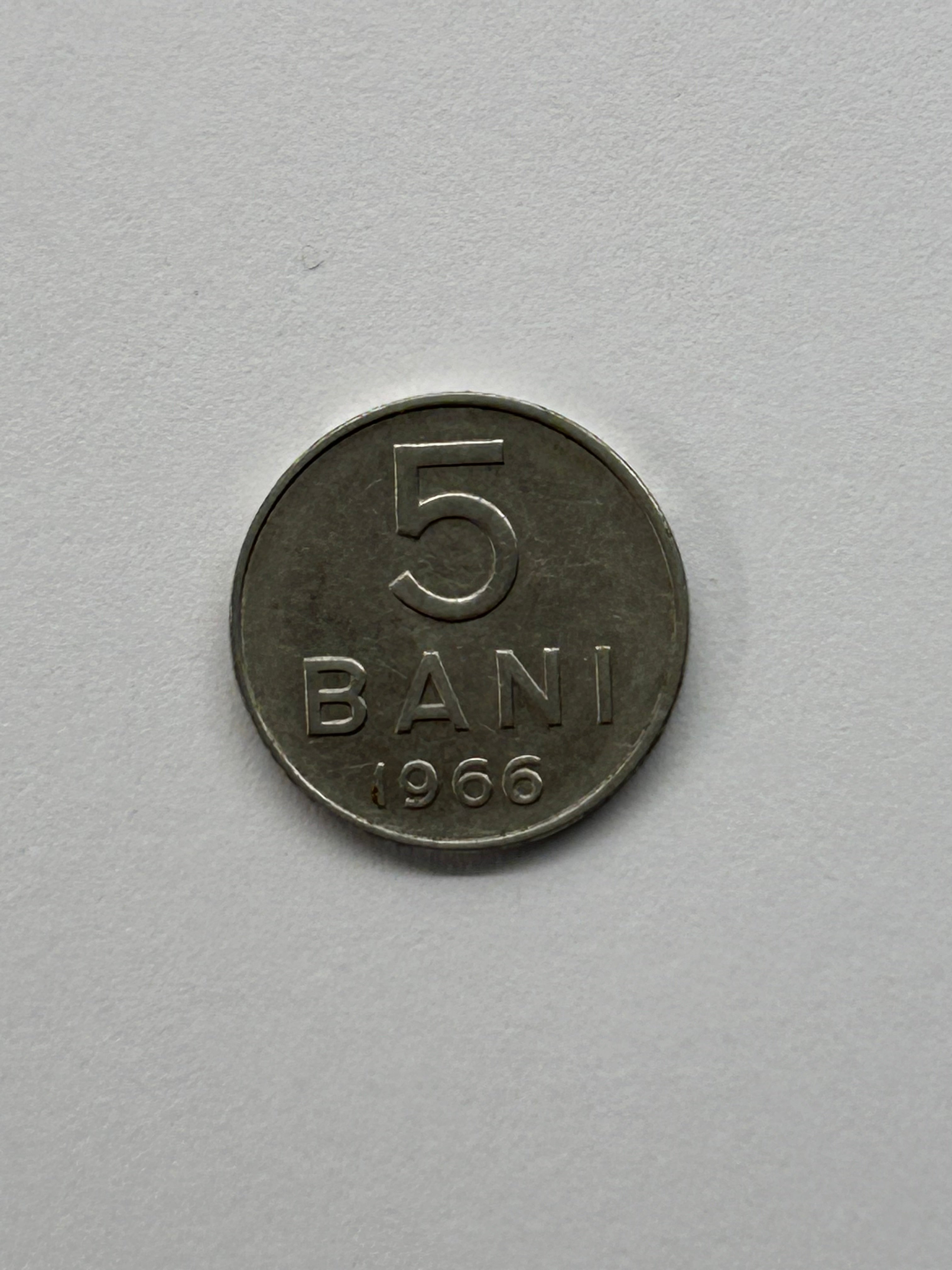 5 Bani 1966 Romania