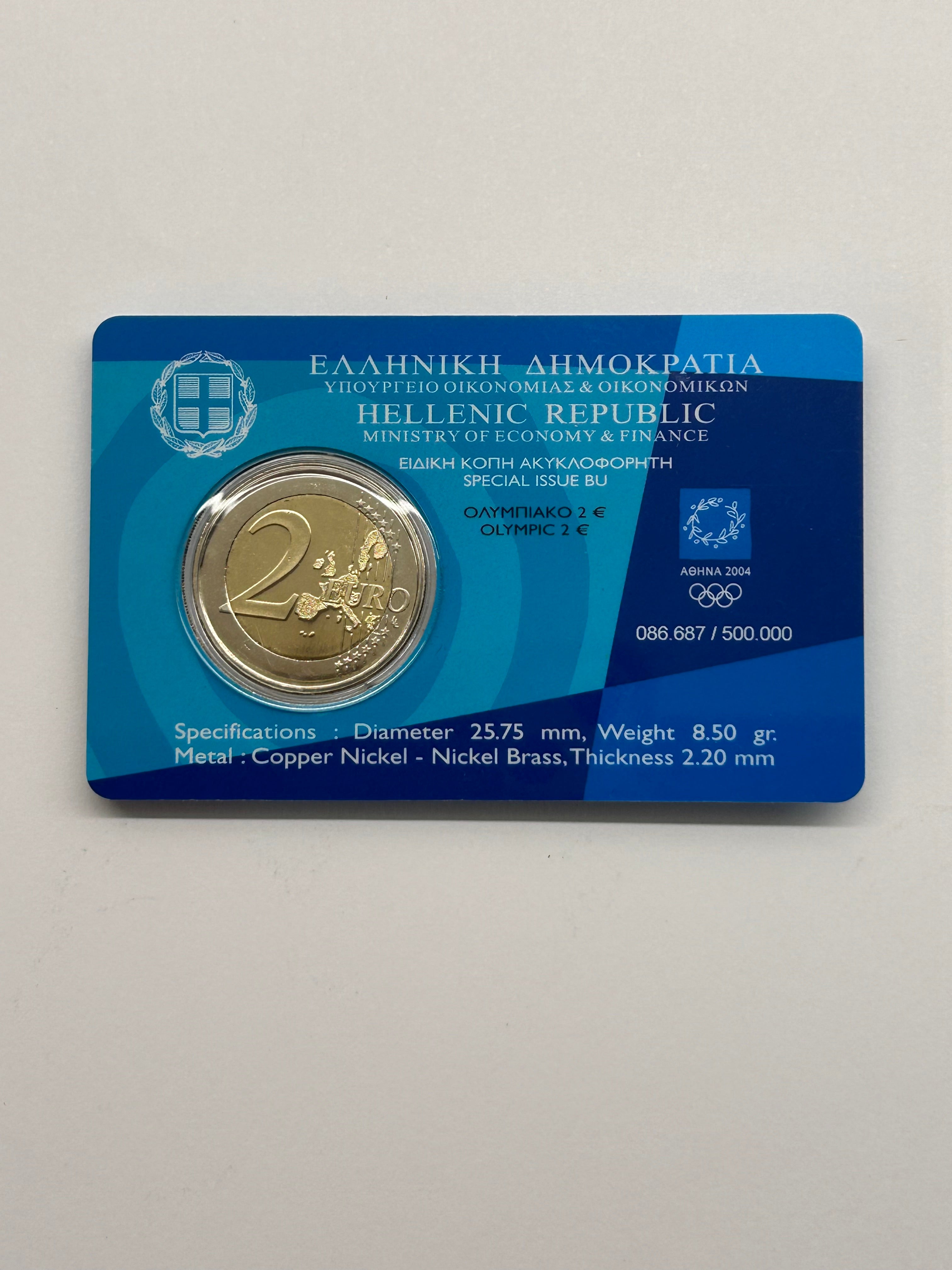 2 Euro Greece - Olympic Games 2004