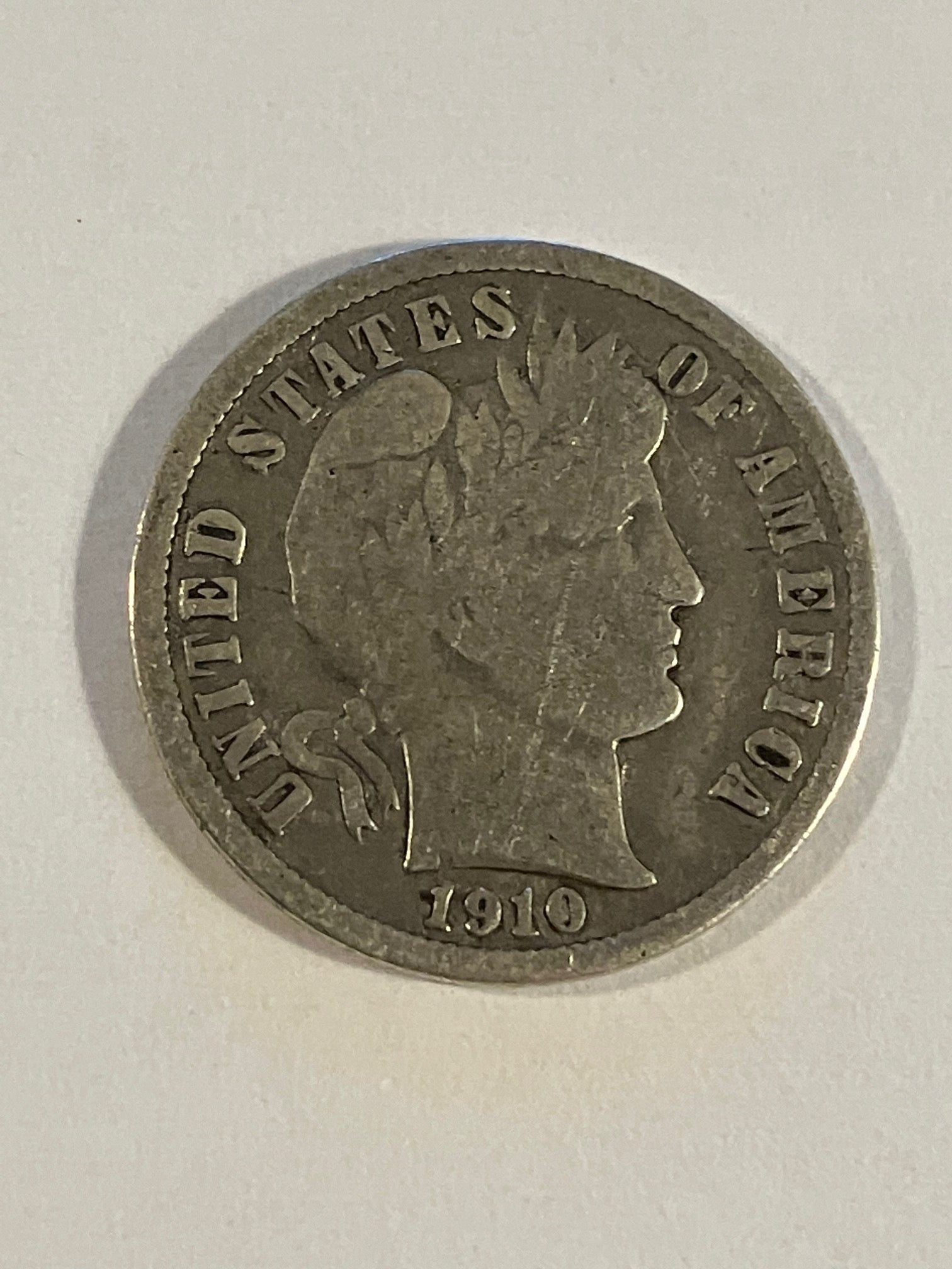 One Dime 1910 USA