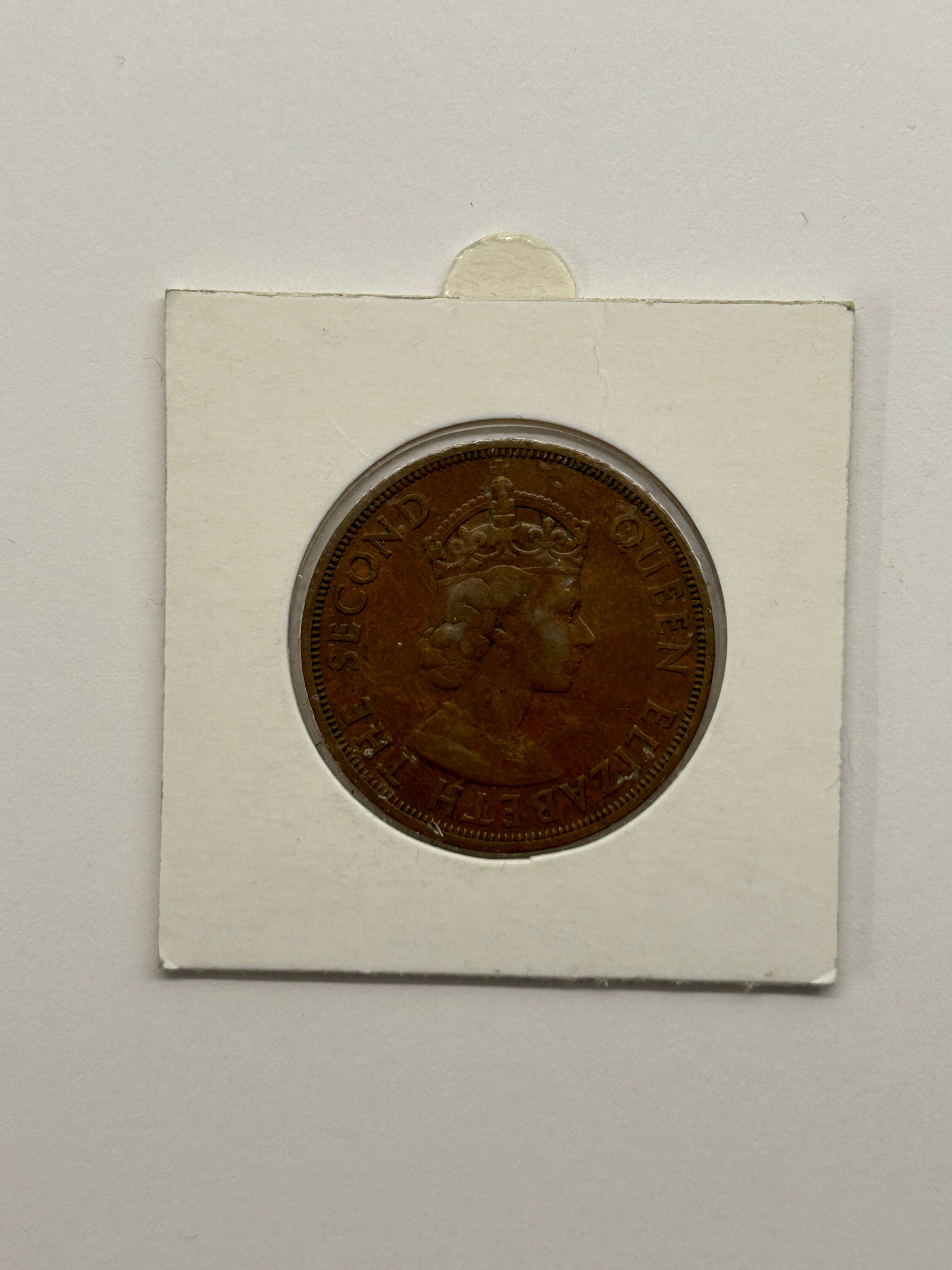 2 Cents British Caribbean Territories 1965