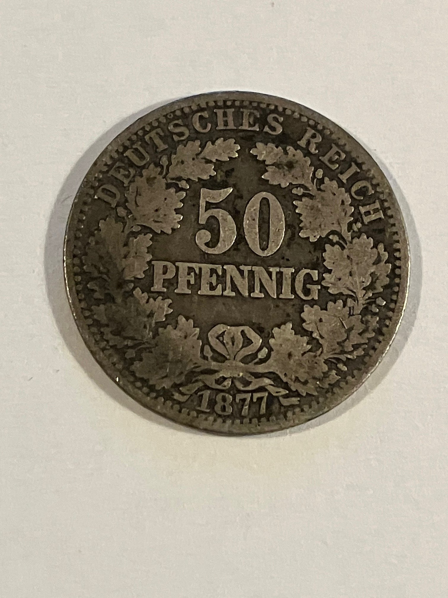 50 Pfennig 1877 A Germany