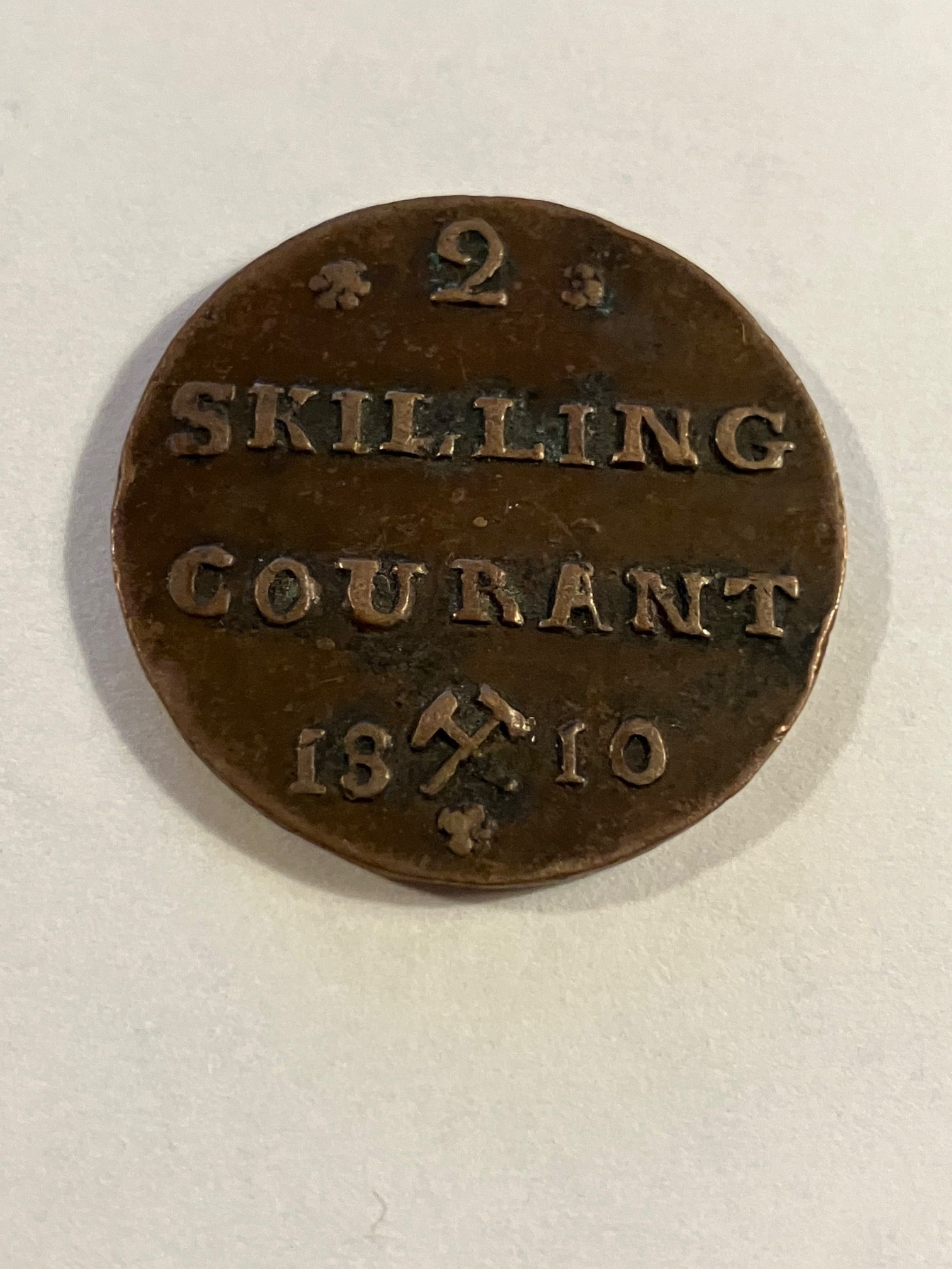 2 Skilling 1810 Norge