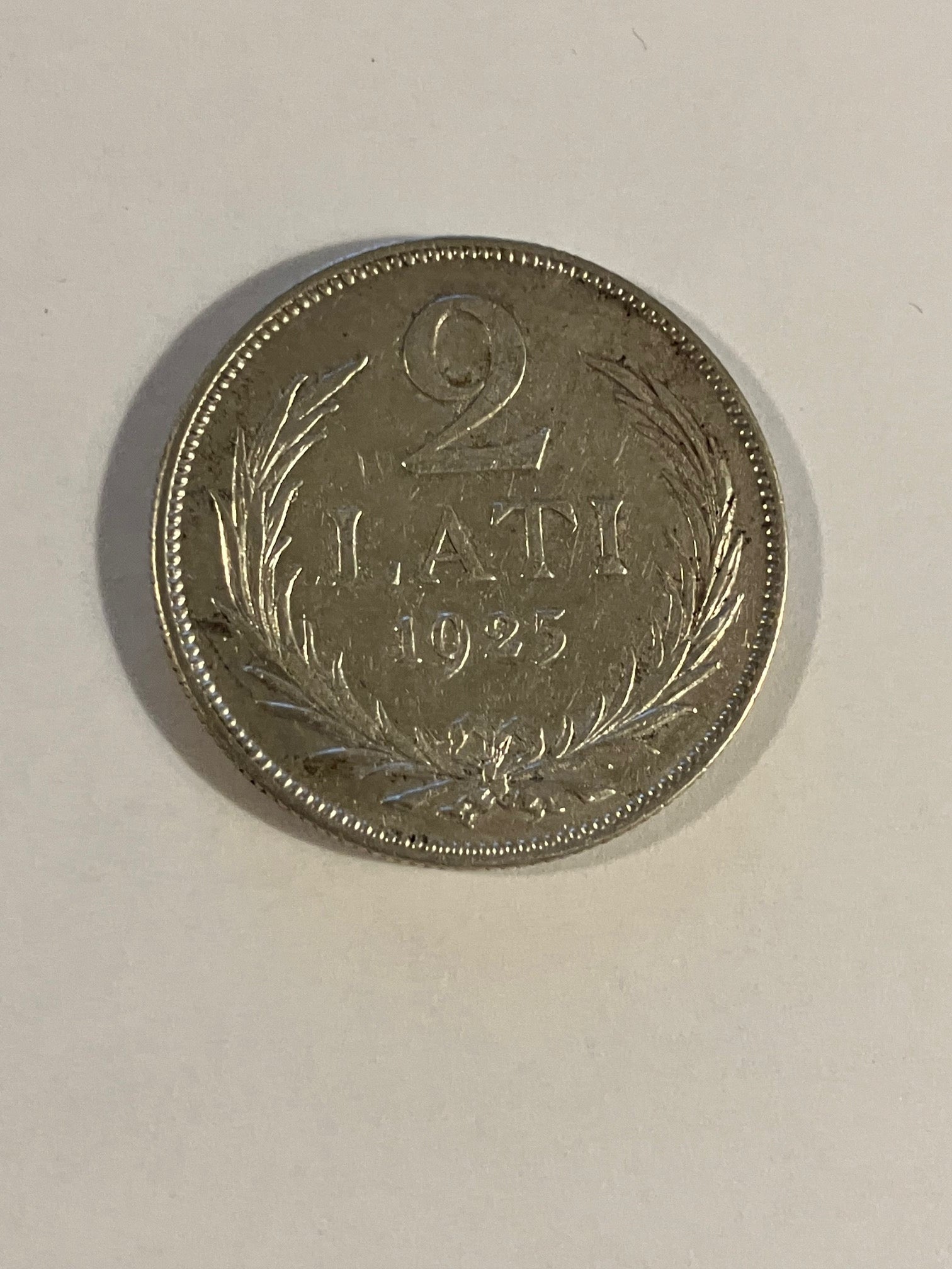 2 Lati 1925 Latvia