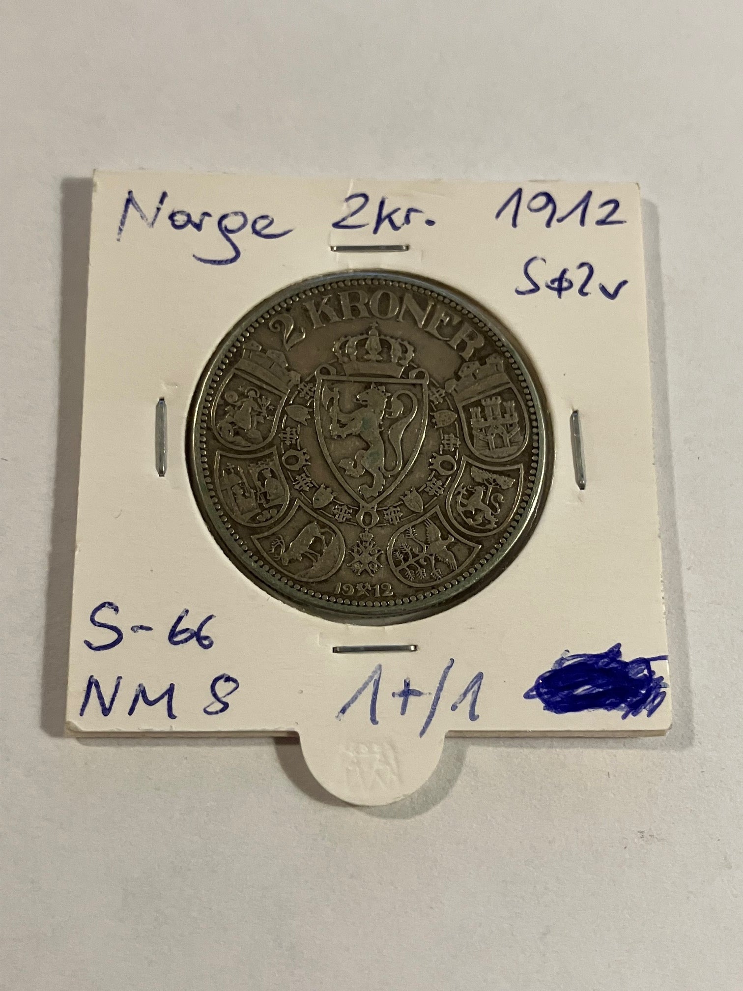 2 Kroner 1912 Norge