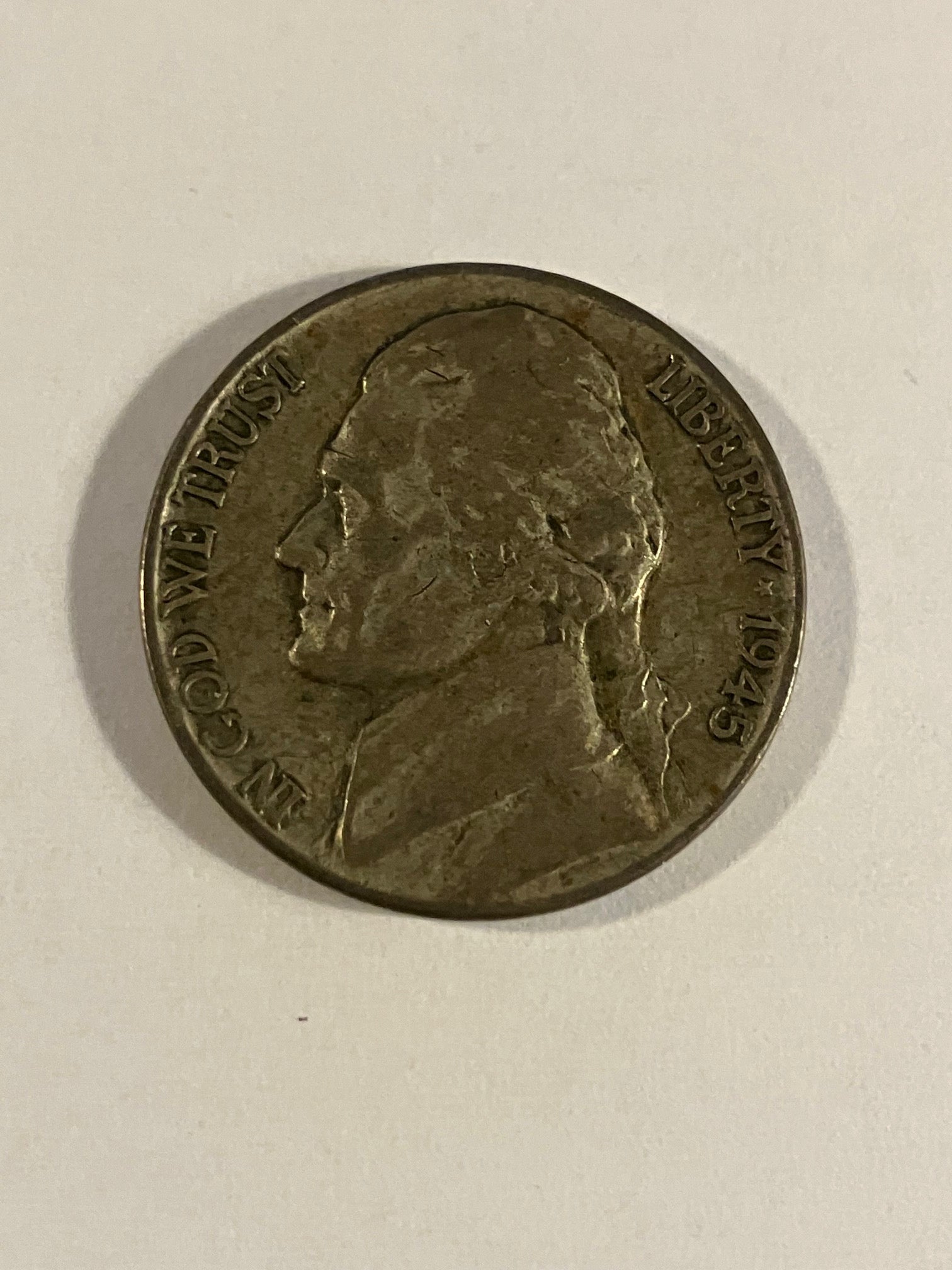 Five Cents 1945 P USA