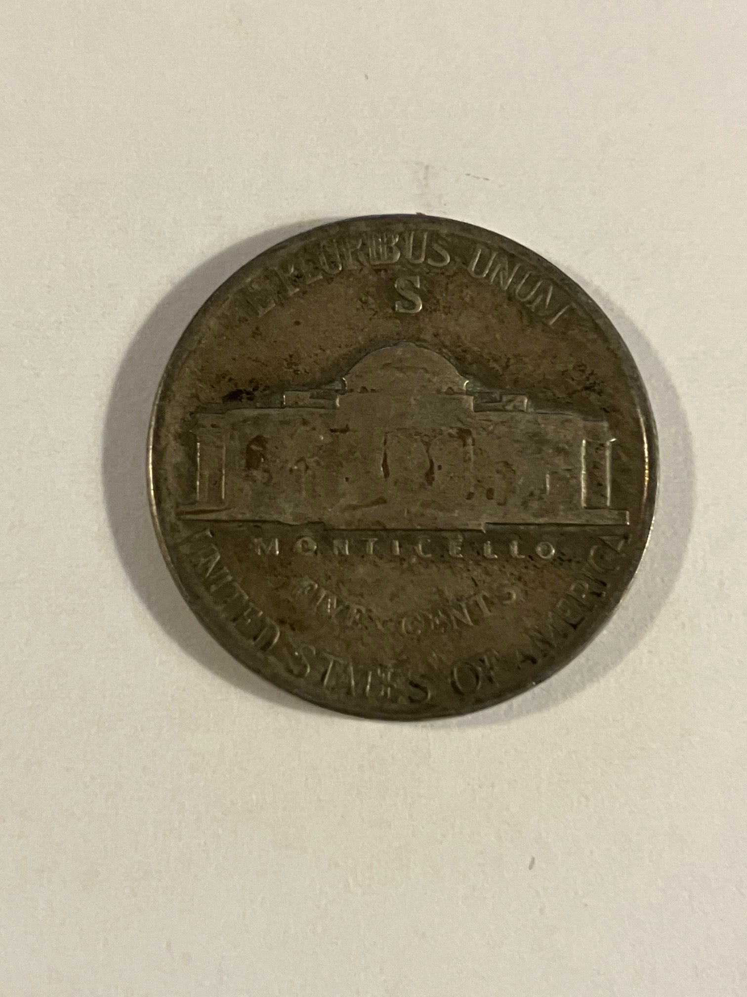 Five Cents 1945 S USA