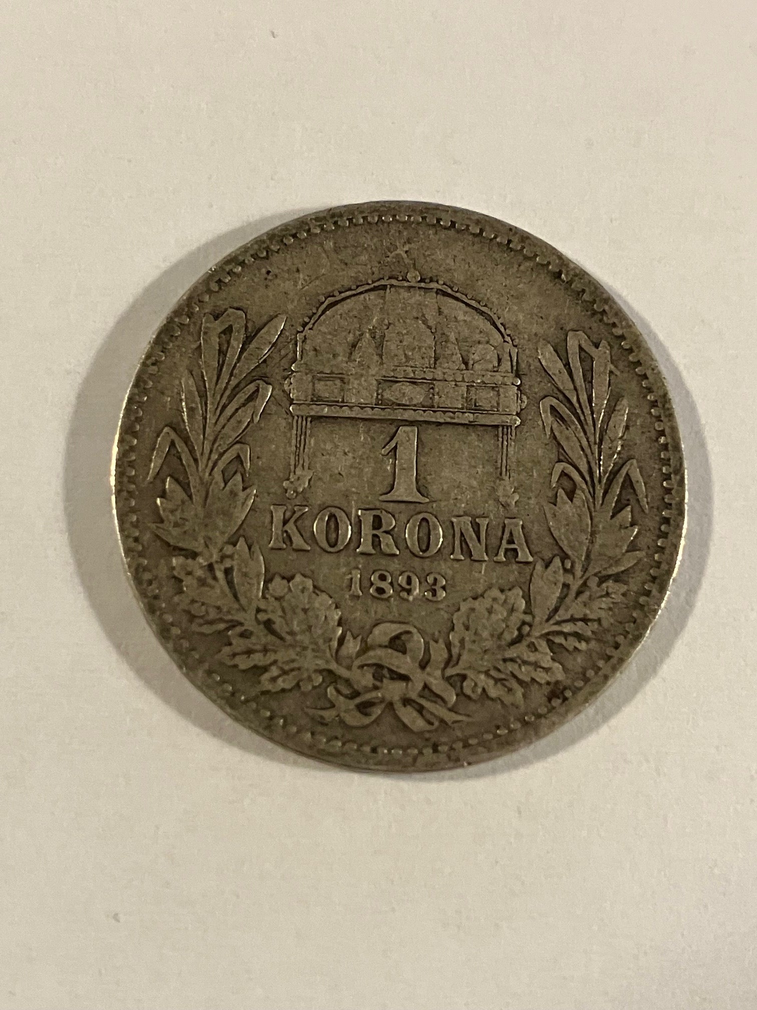 1 Korona 1893 Austria