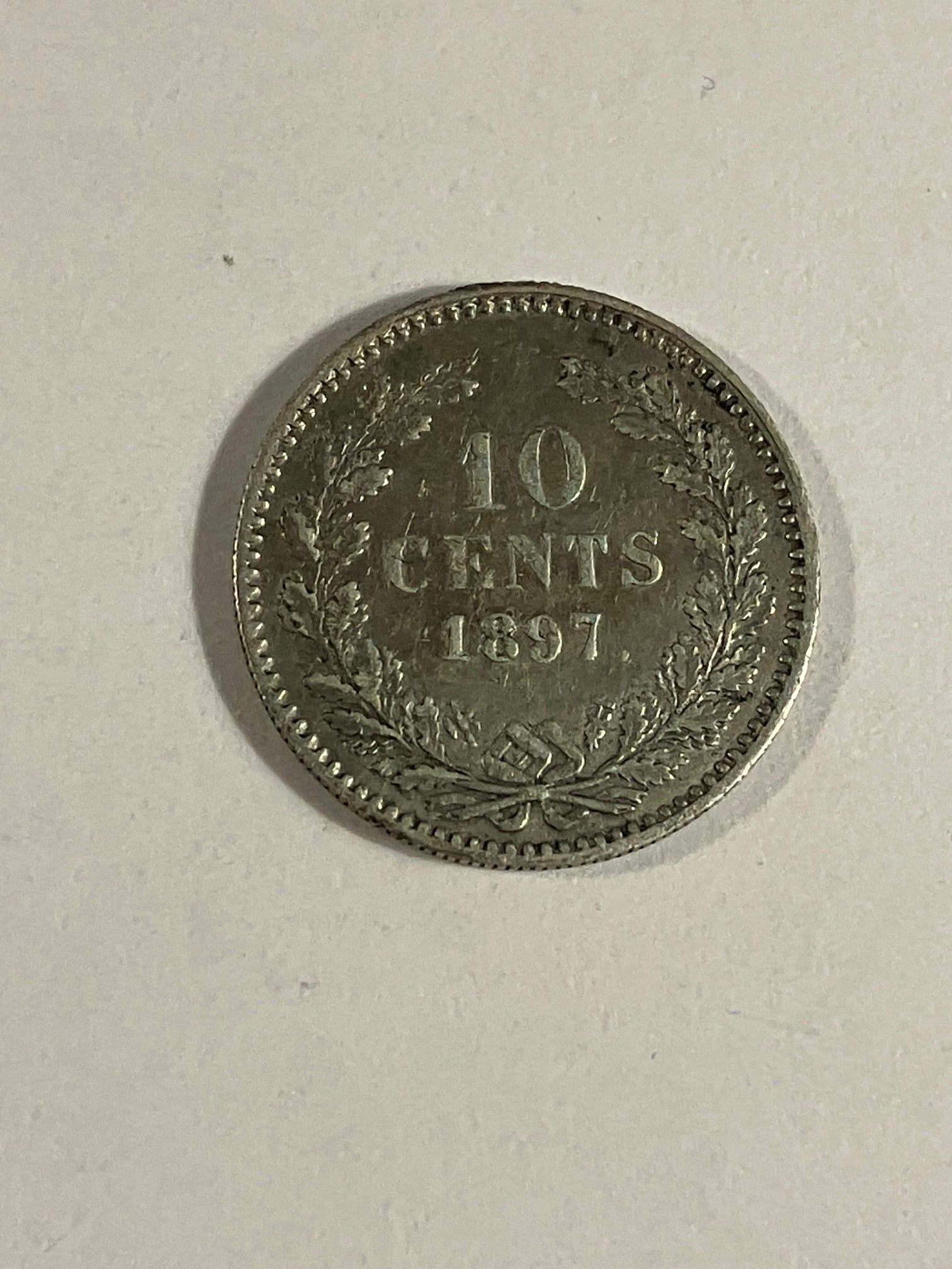 10 Cents 1897 Netherlands