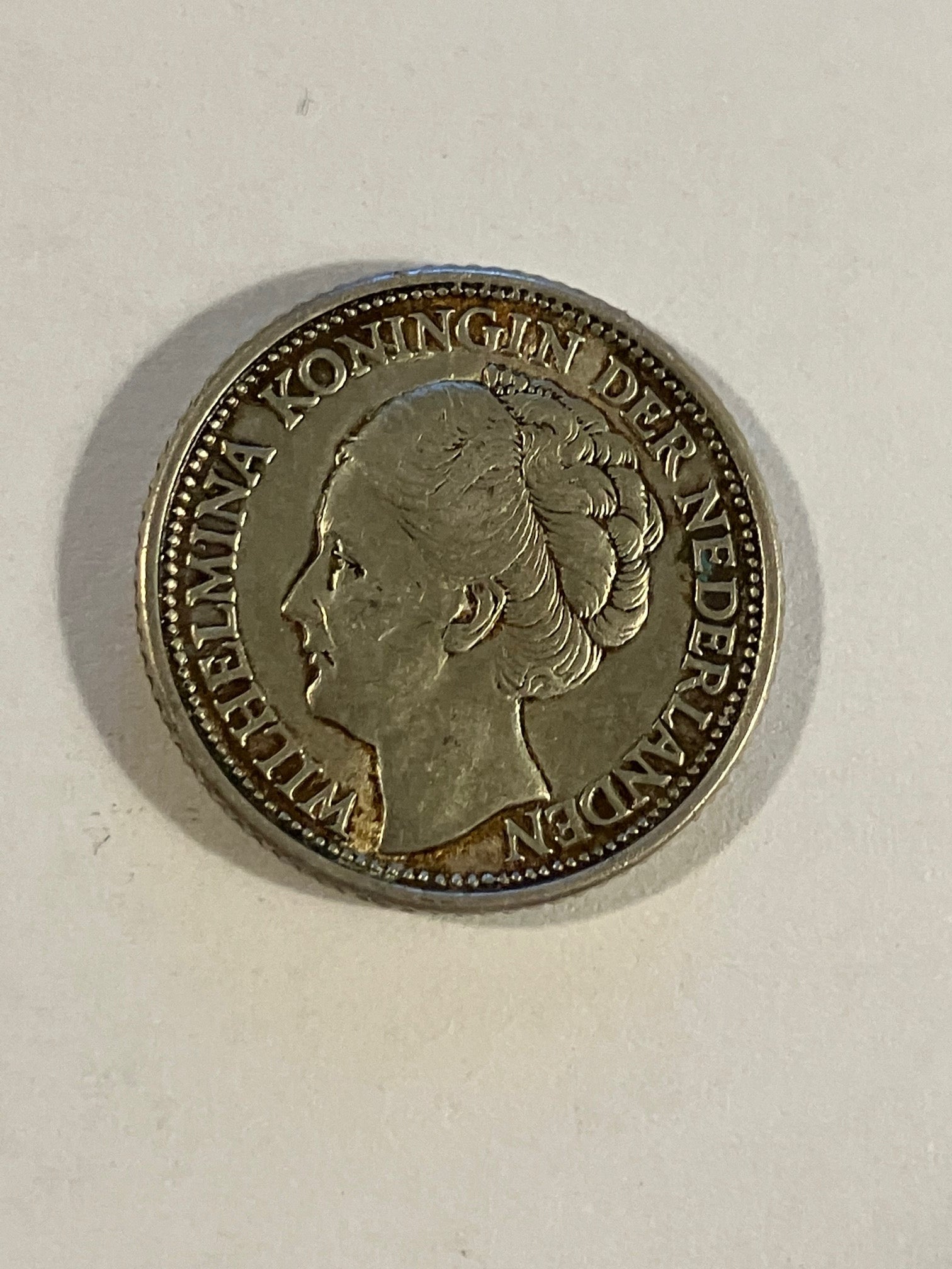 1/4 Gulden Curacao 1944 - Renset