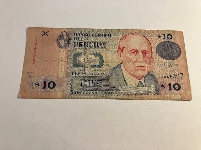 10 Pesos Uruguay