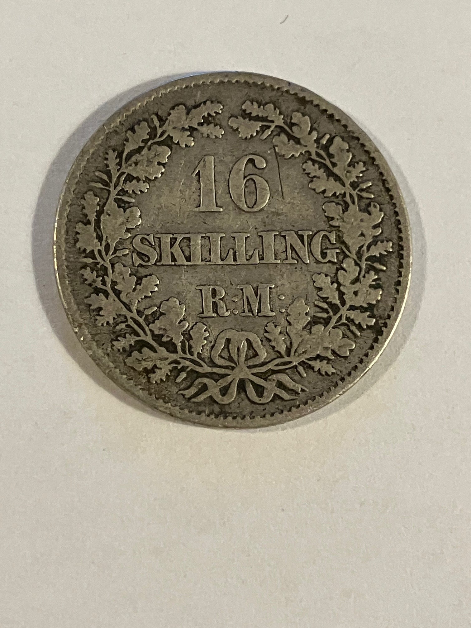 16 Skilling 1856 VS