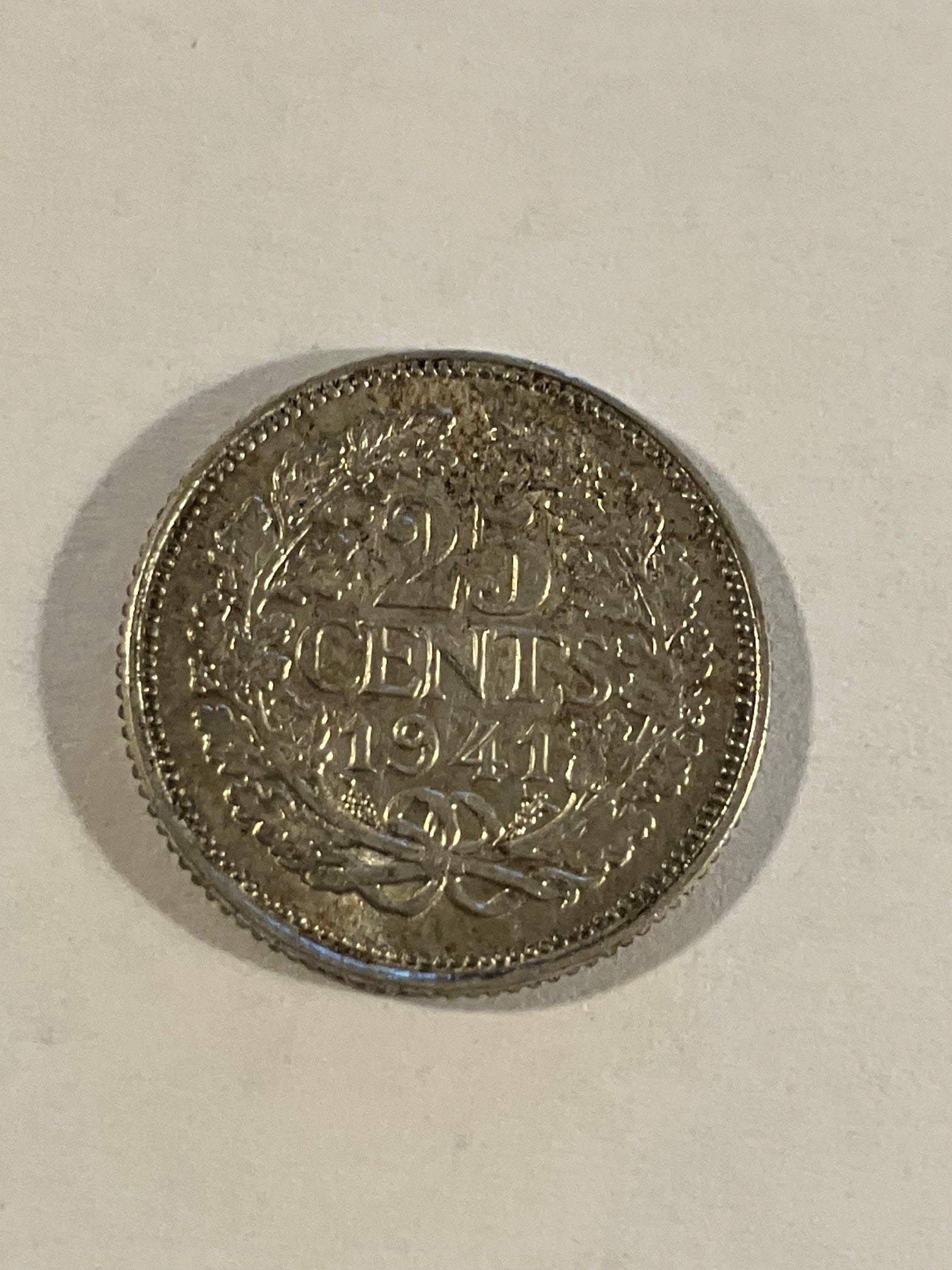 25 Cents 1941 Netherlands