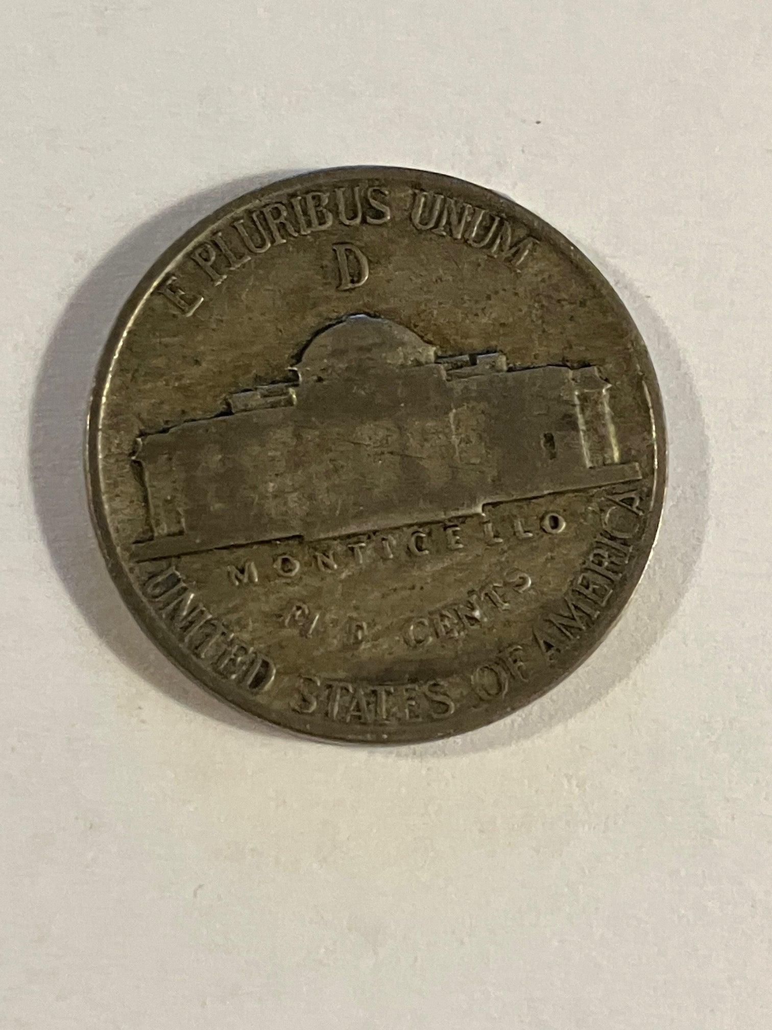 5 Cents USA 1945 D