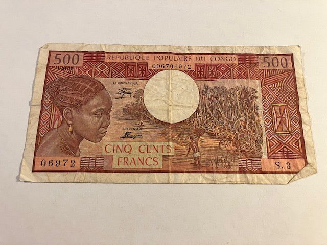 500 Francs Congo