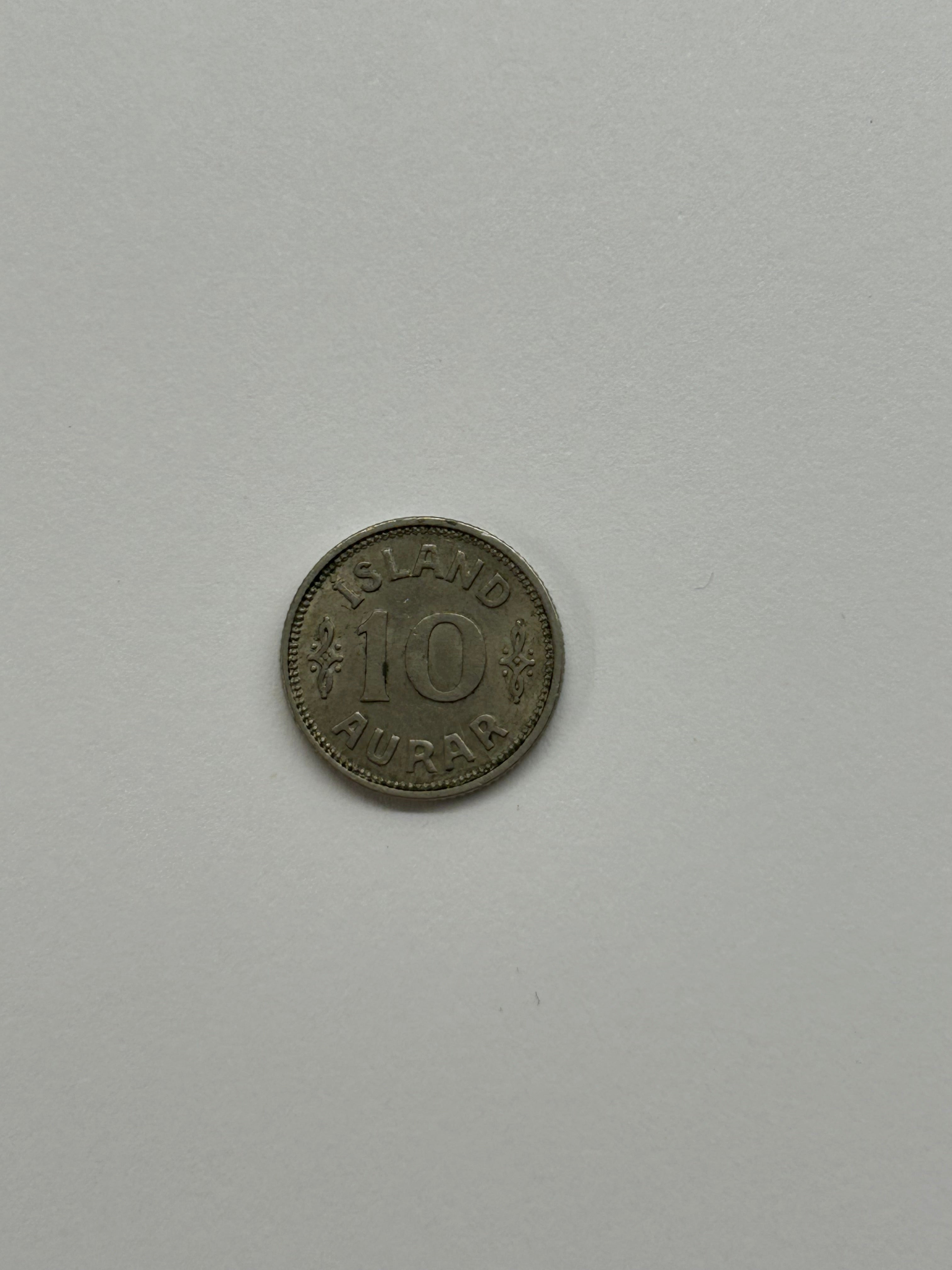 10 Aurar 1936 Iceland