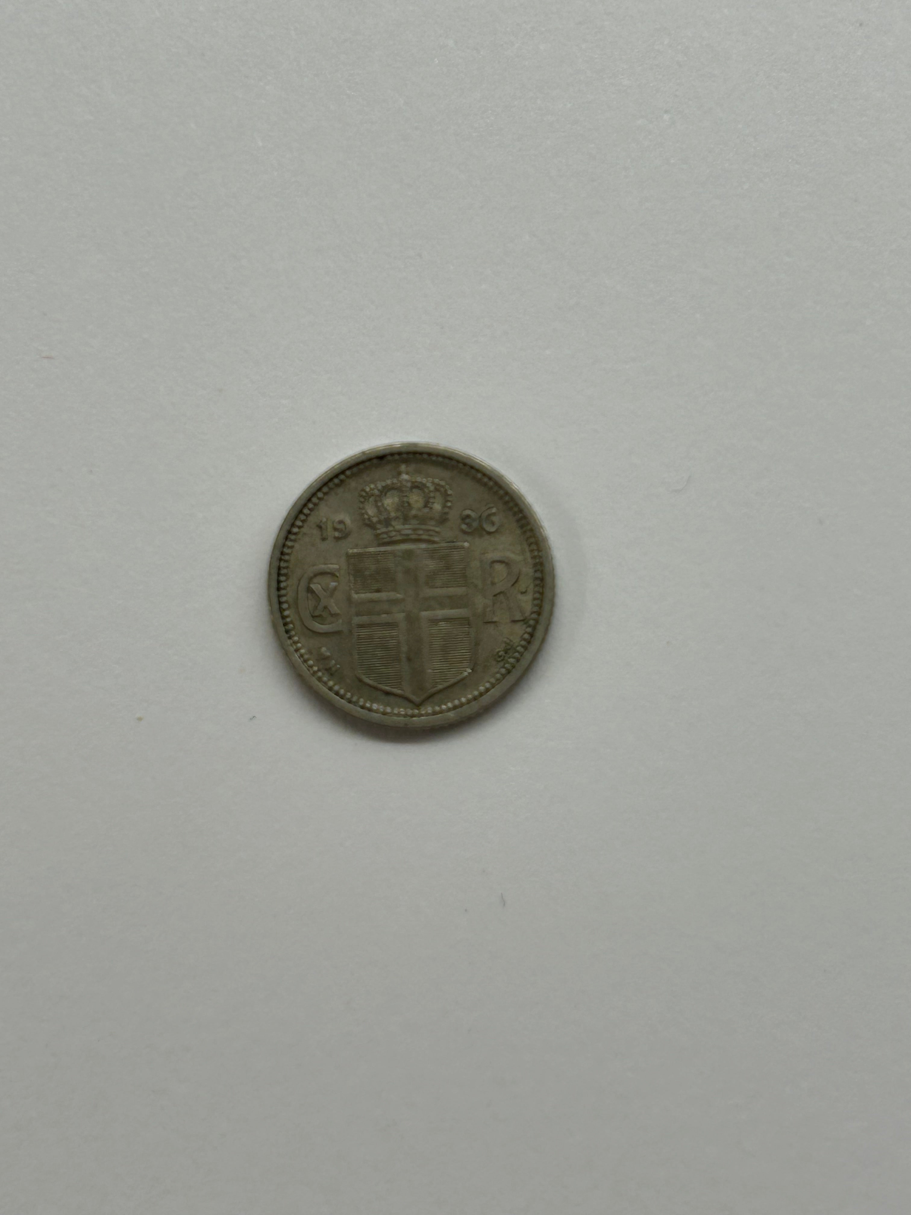 10 Aurar 1936 Iceland