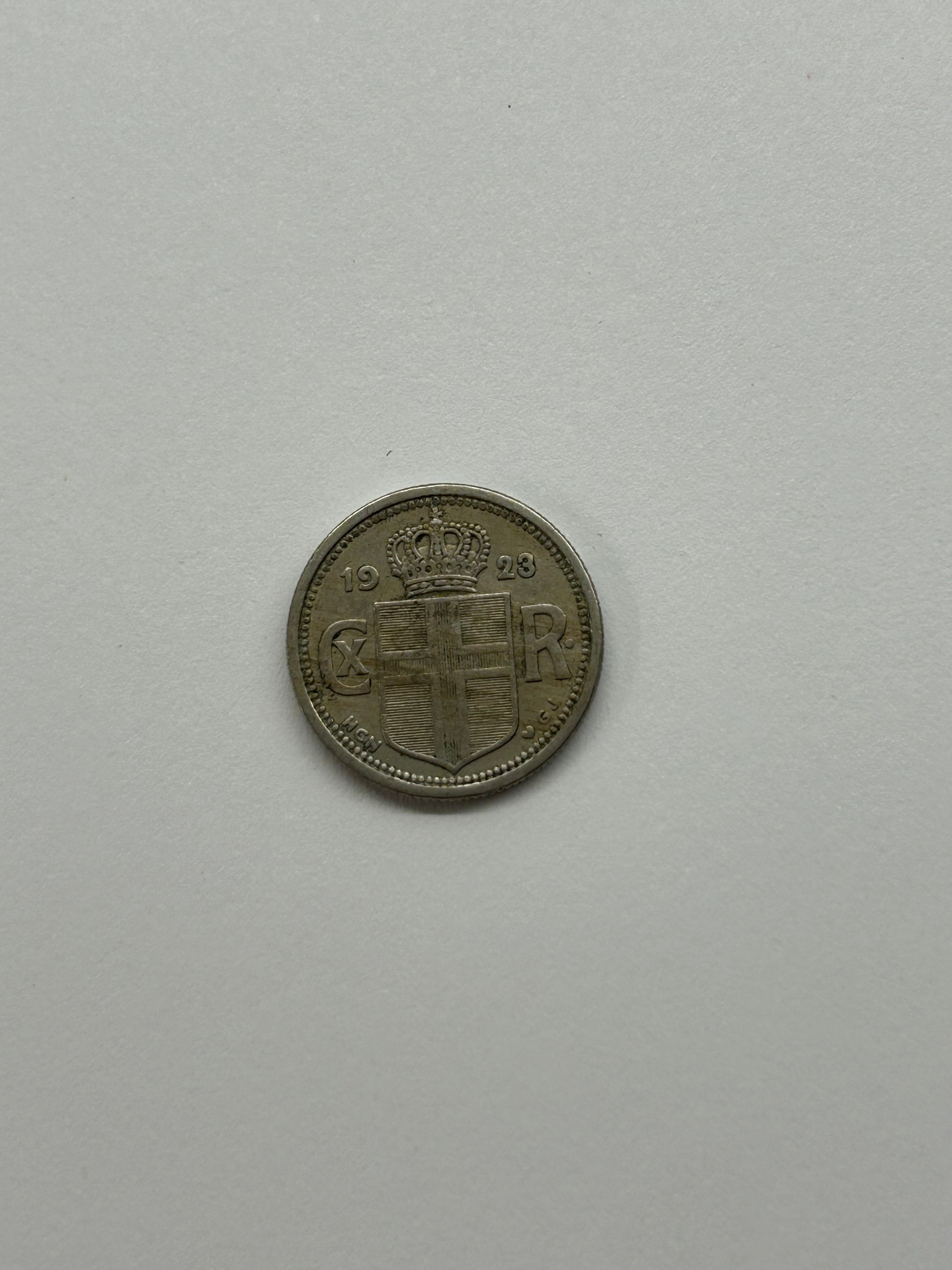 25 Aurar 1923 Iceland