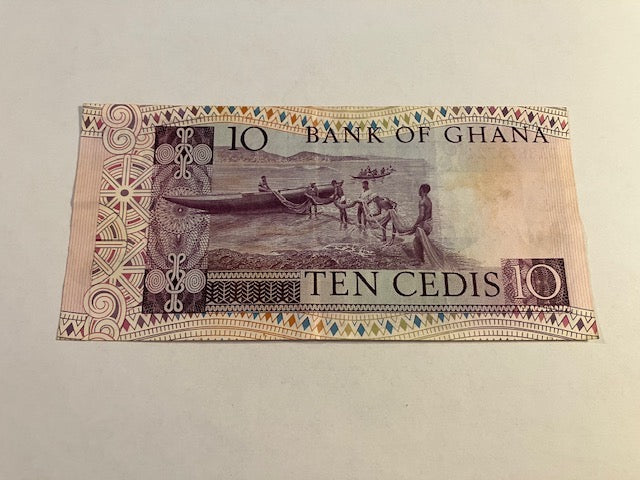 10 Cedis 1980 Ghana