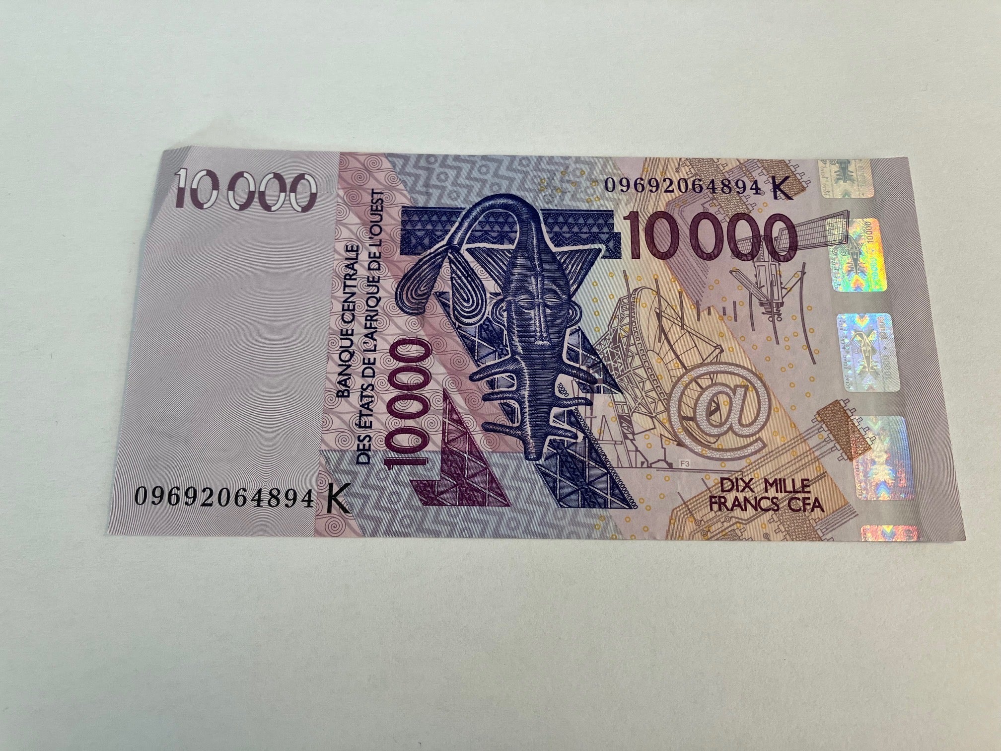 10000 Francs Western African States 2003