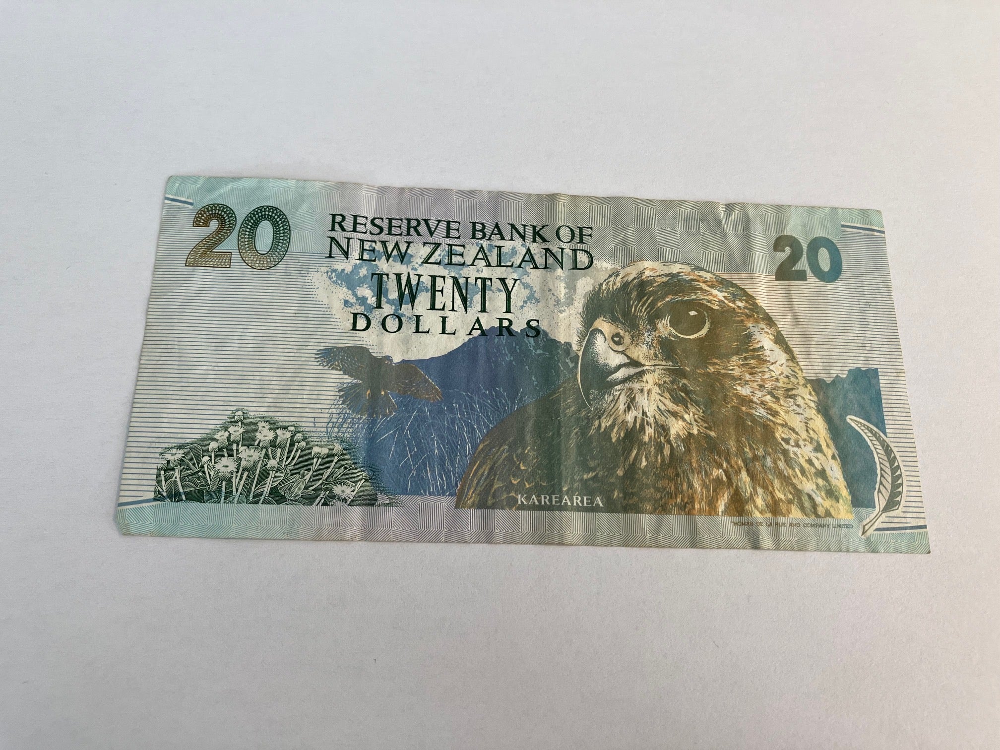 20 Dollars New Zealand