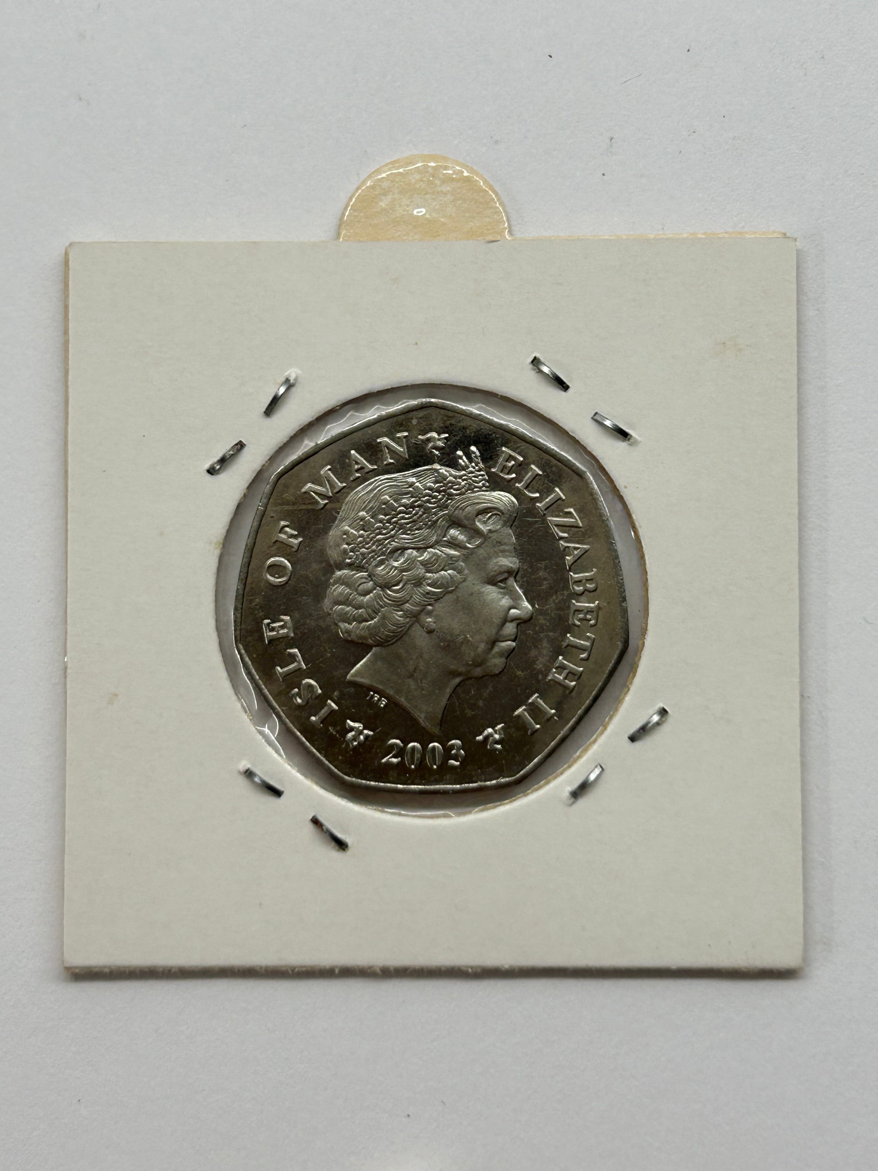 50 Pence Isle of Man 2003