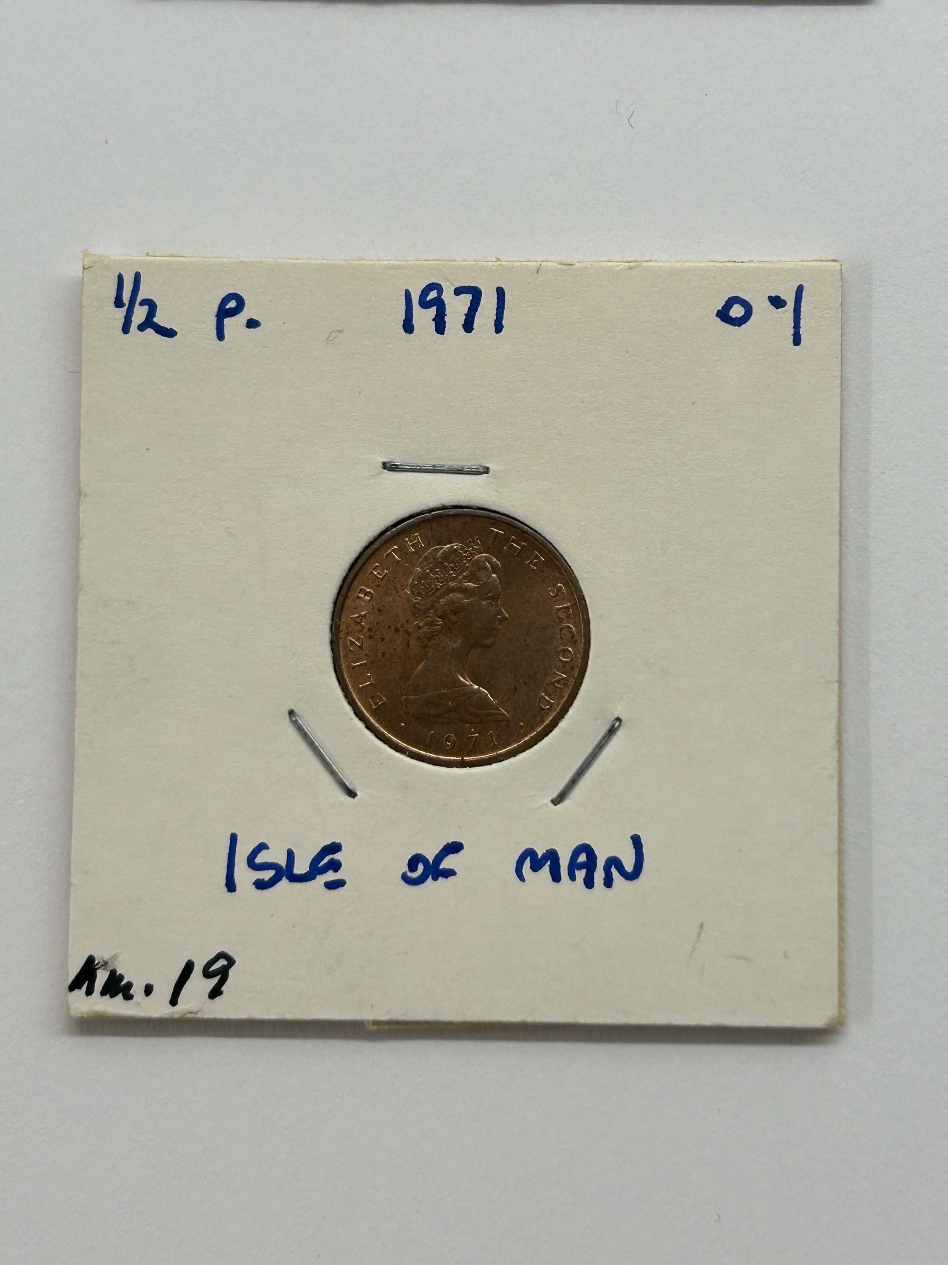 Half Penny 1971 Isle of Man