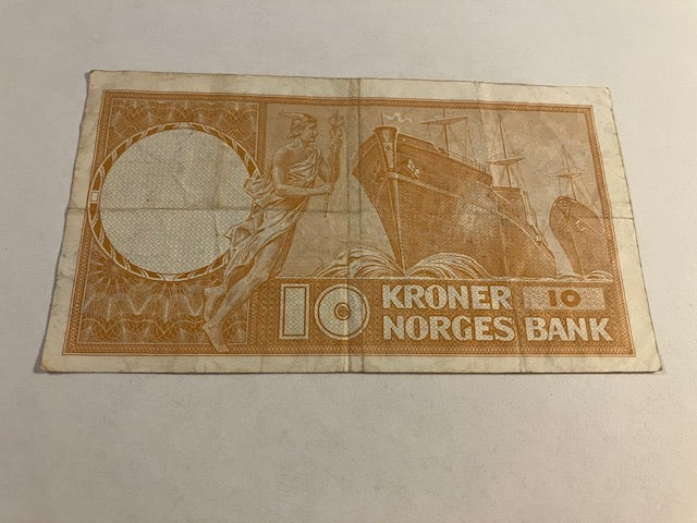 10 Kroner Norge 1972