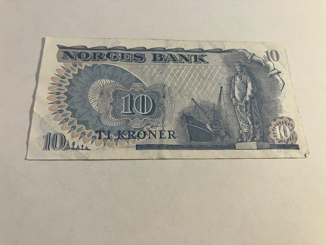 10 Kroner Norge 1984