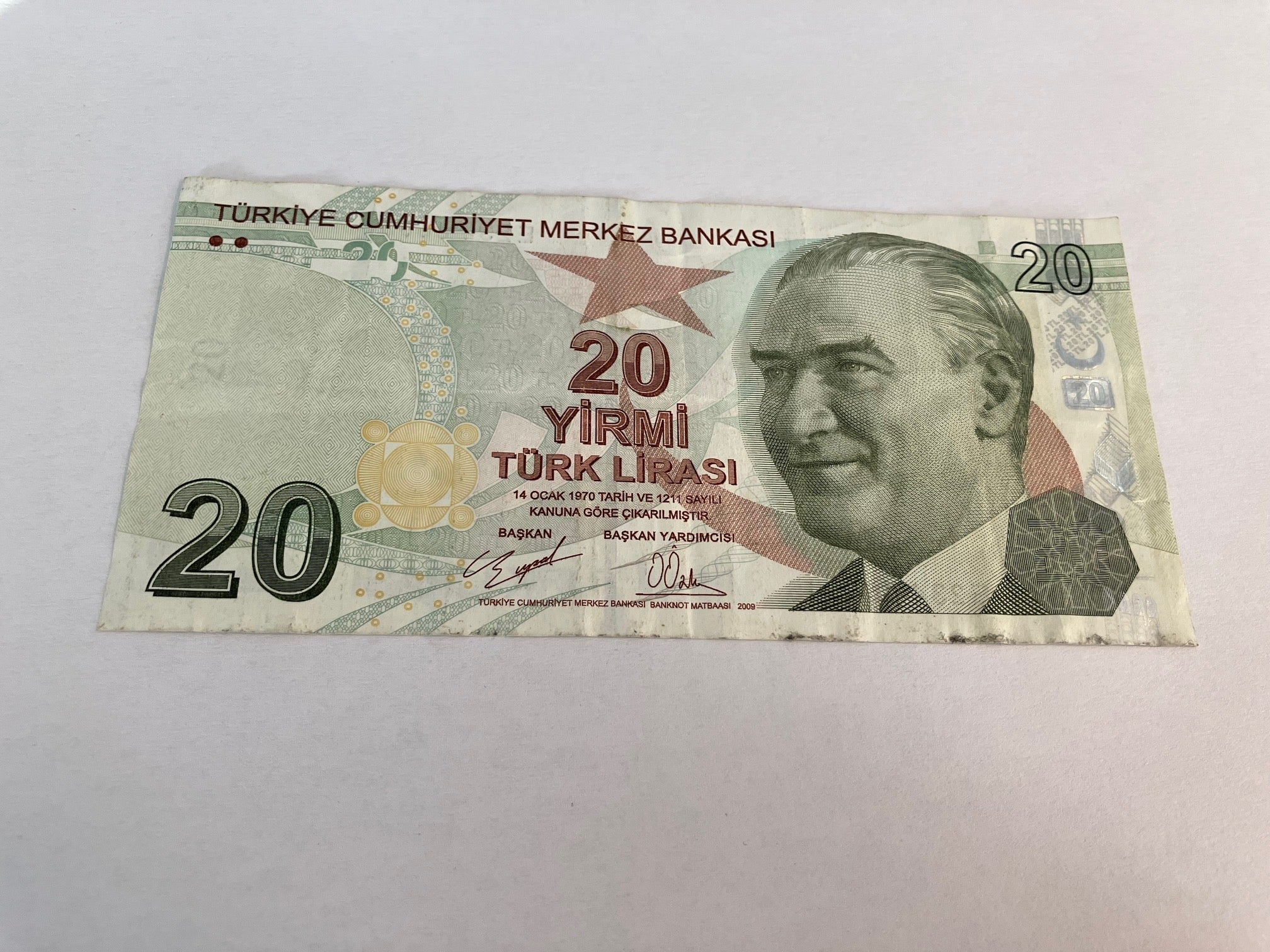 20 Lirasi Turkey