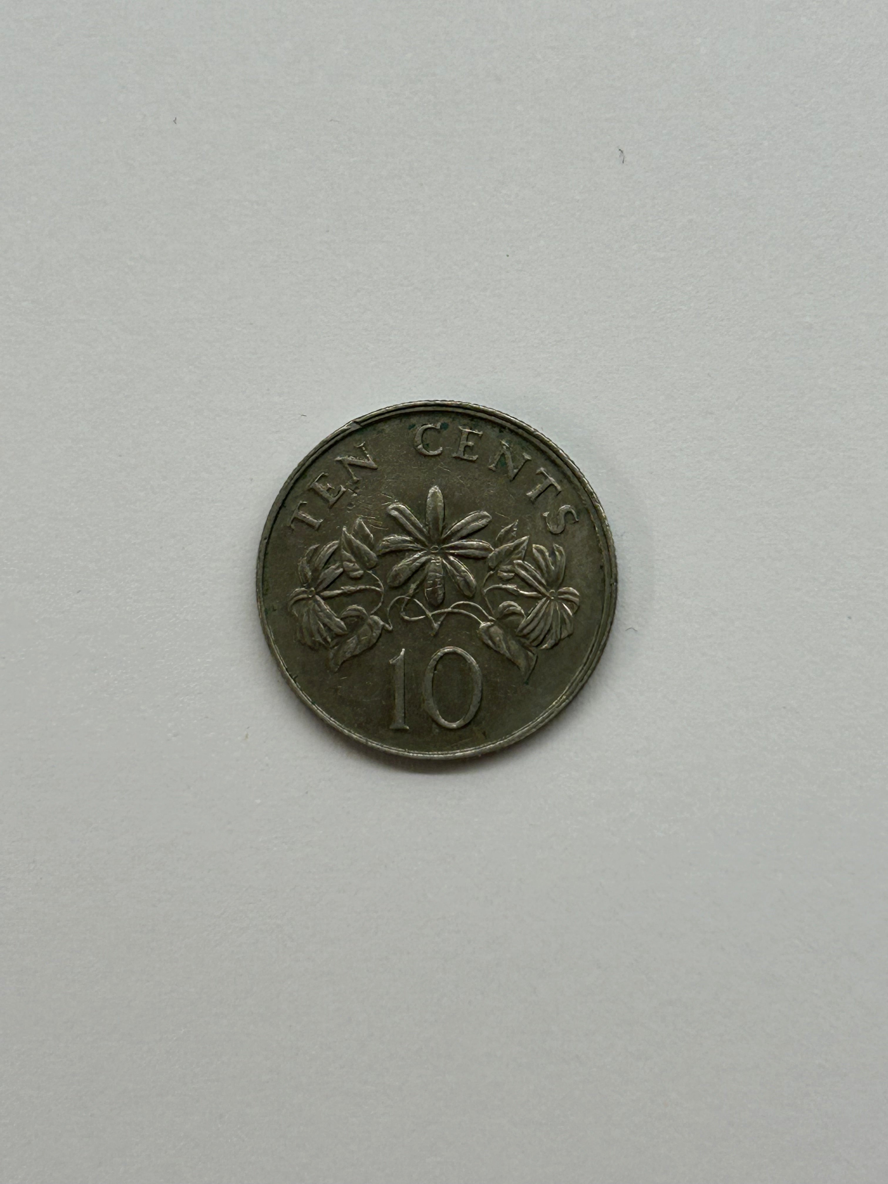 10 Cents Singapore 1988