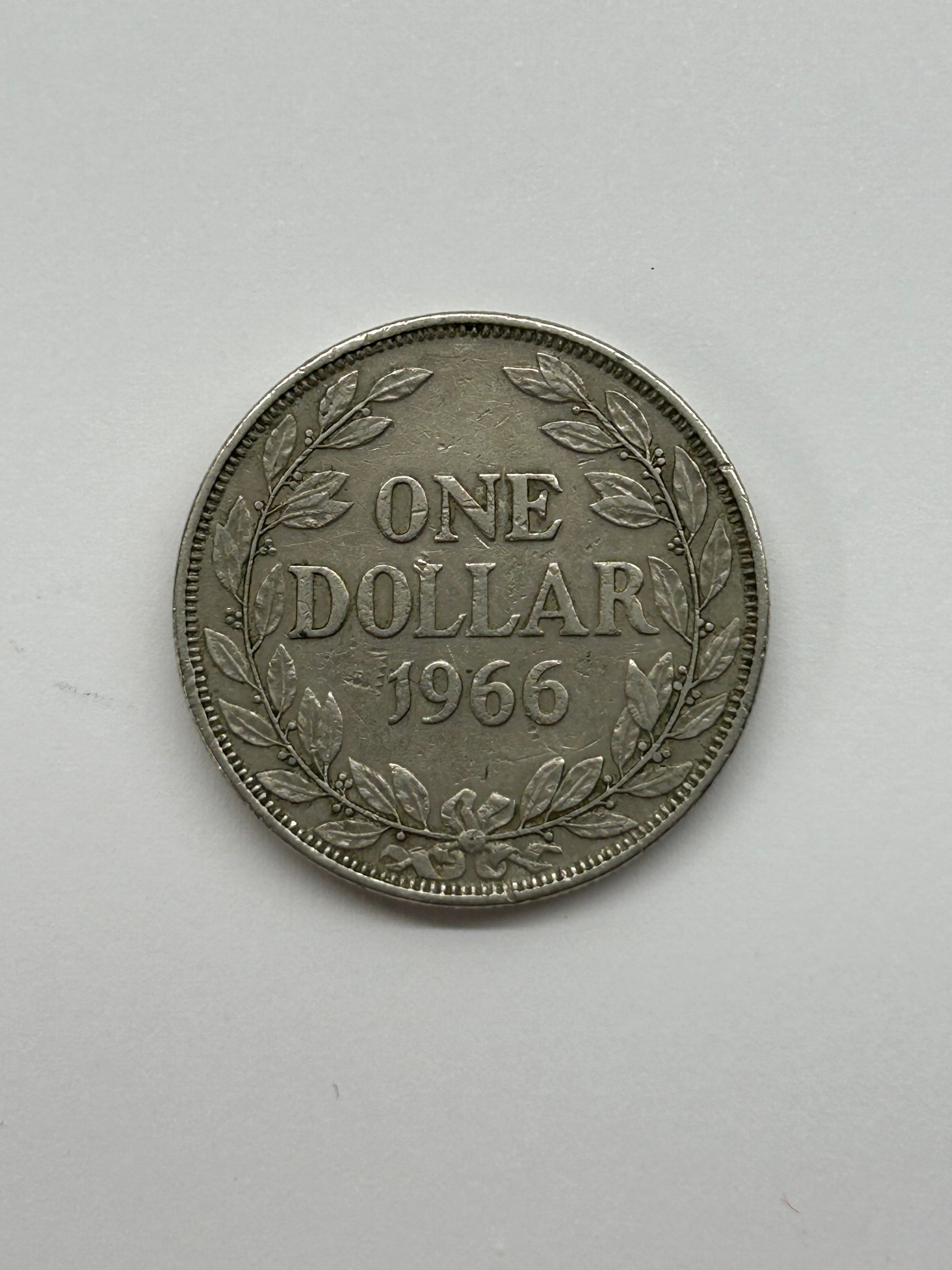 One Dollar Liberia 1966