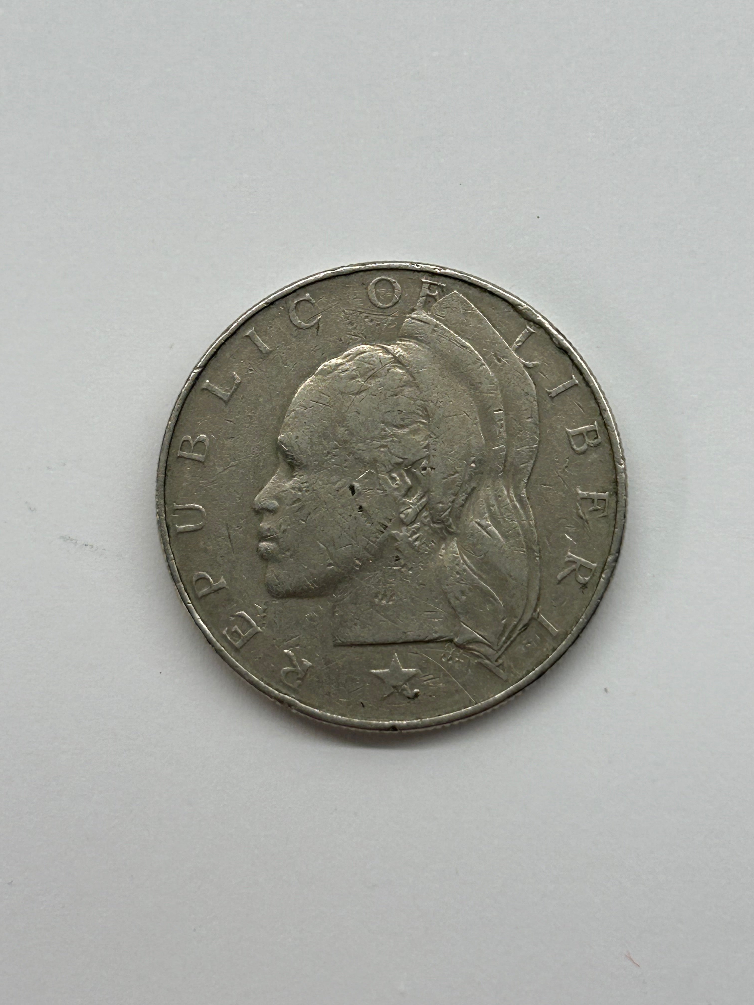 One Dollar Liberia 1966