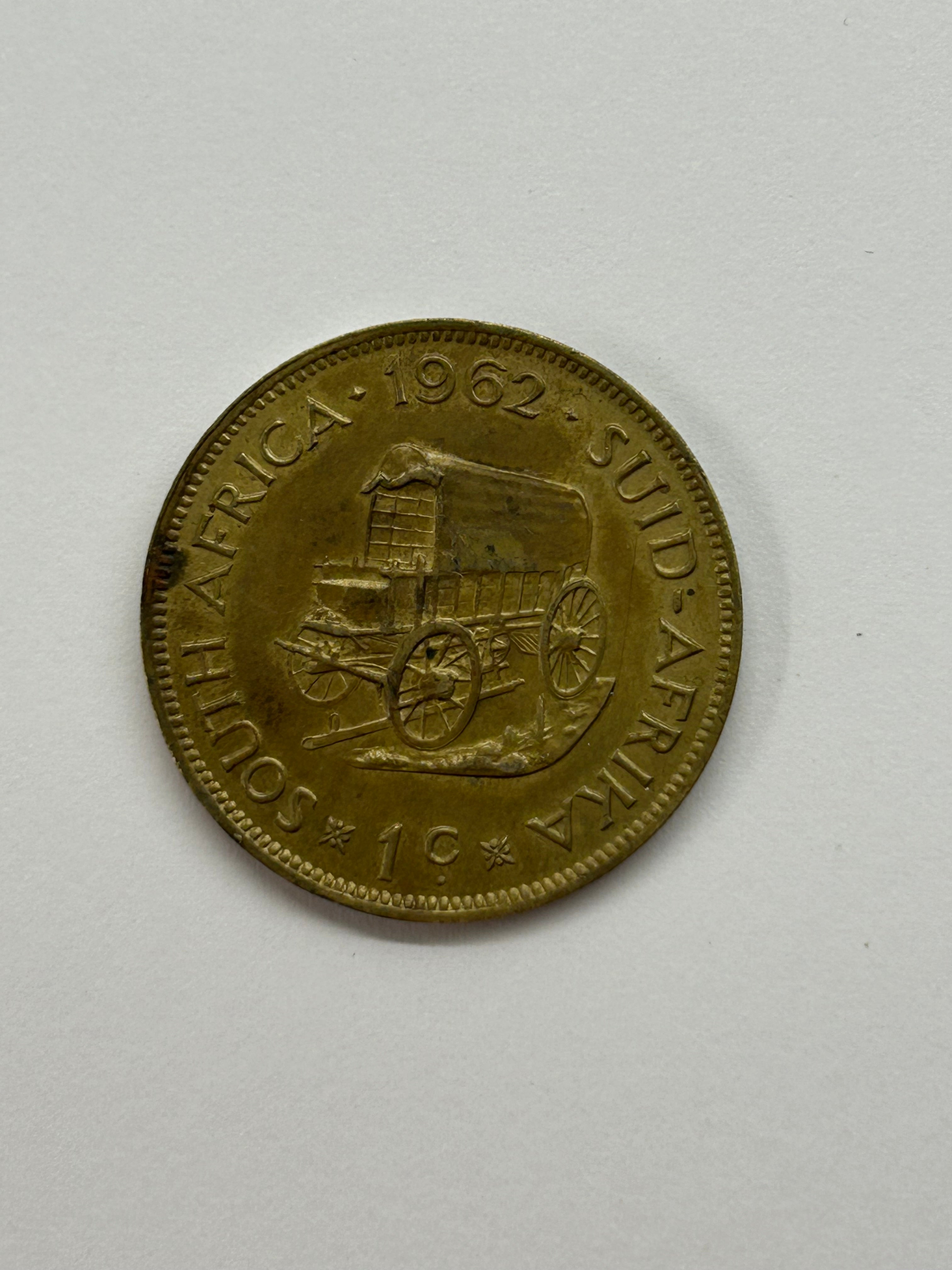 1 Cent South Africa 1962