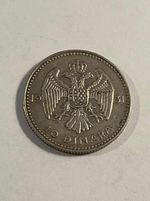 10 Dinara 1931 Yugoslavia