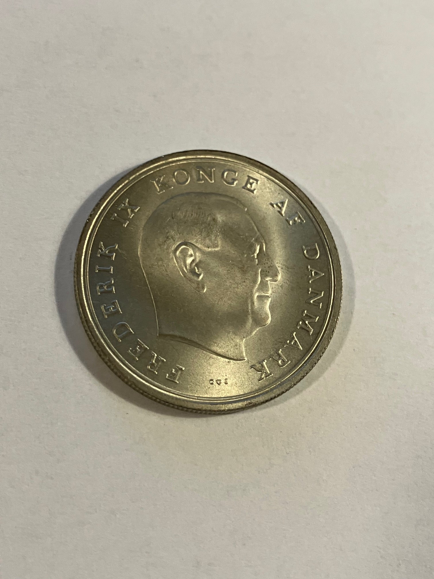 10 Kroner 1967 Sølvmønt