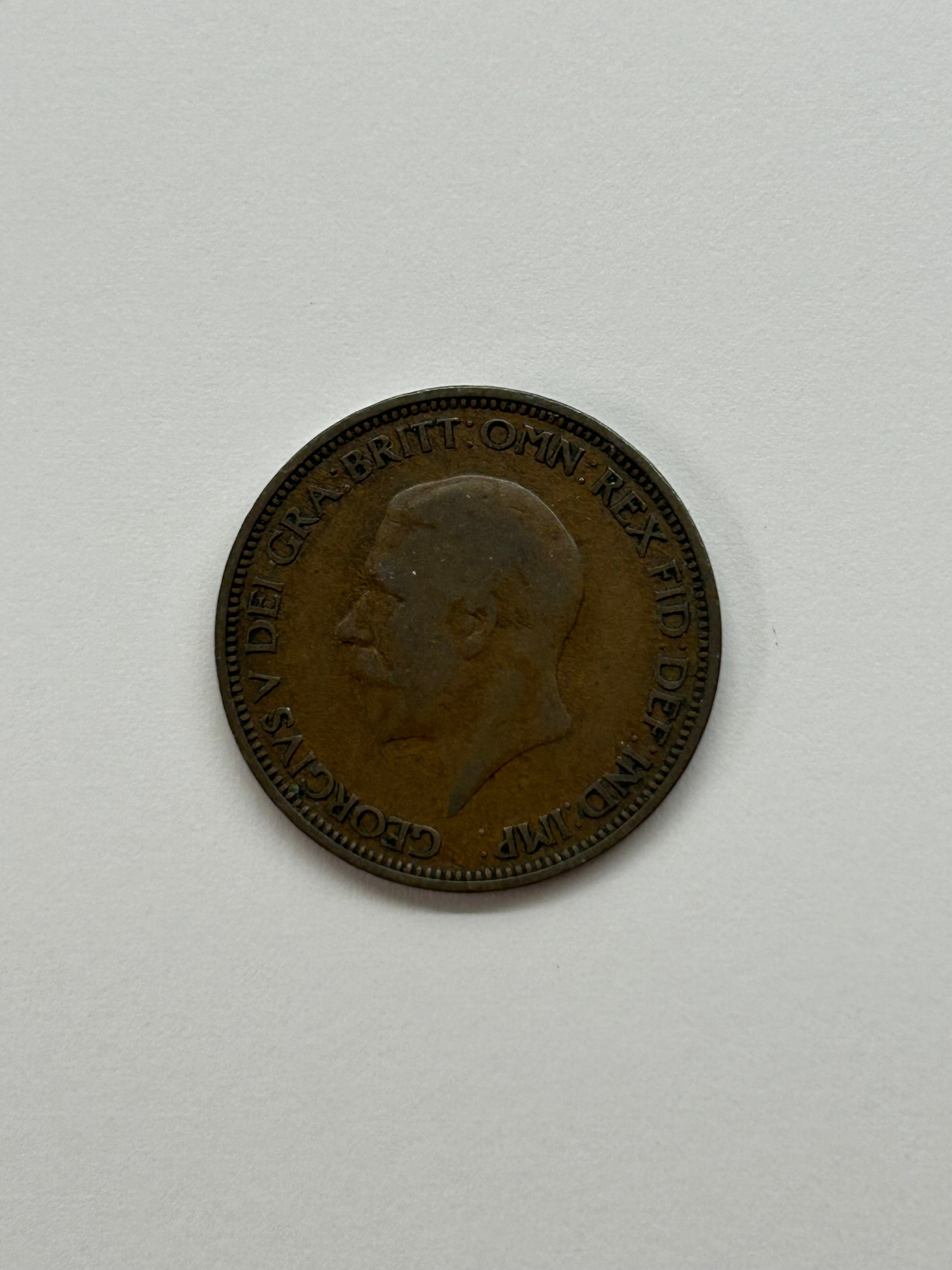 Half Penny 1935 England