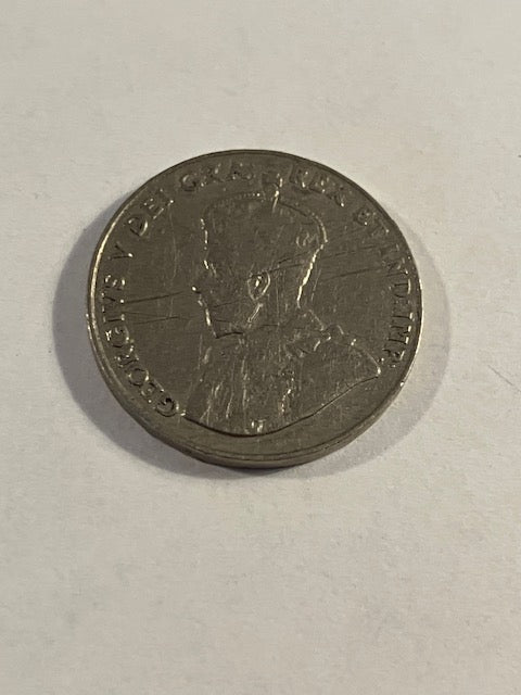 Five Cents Canada 1923