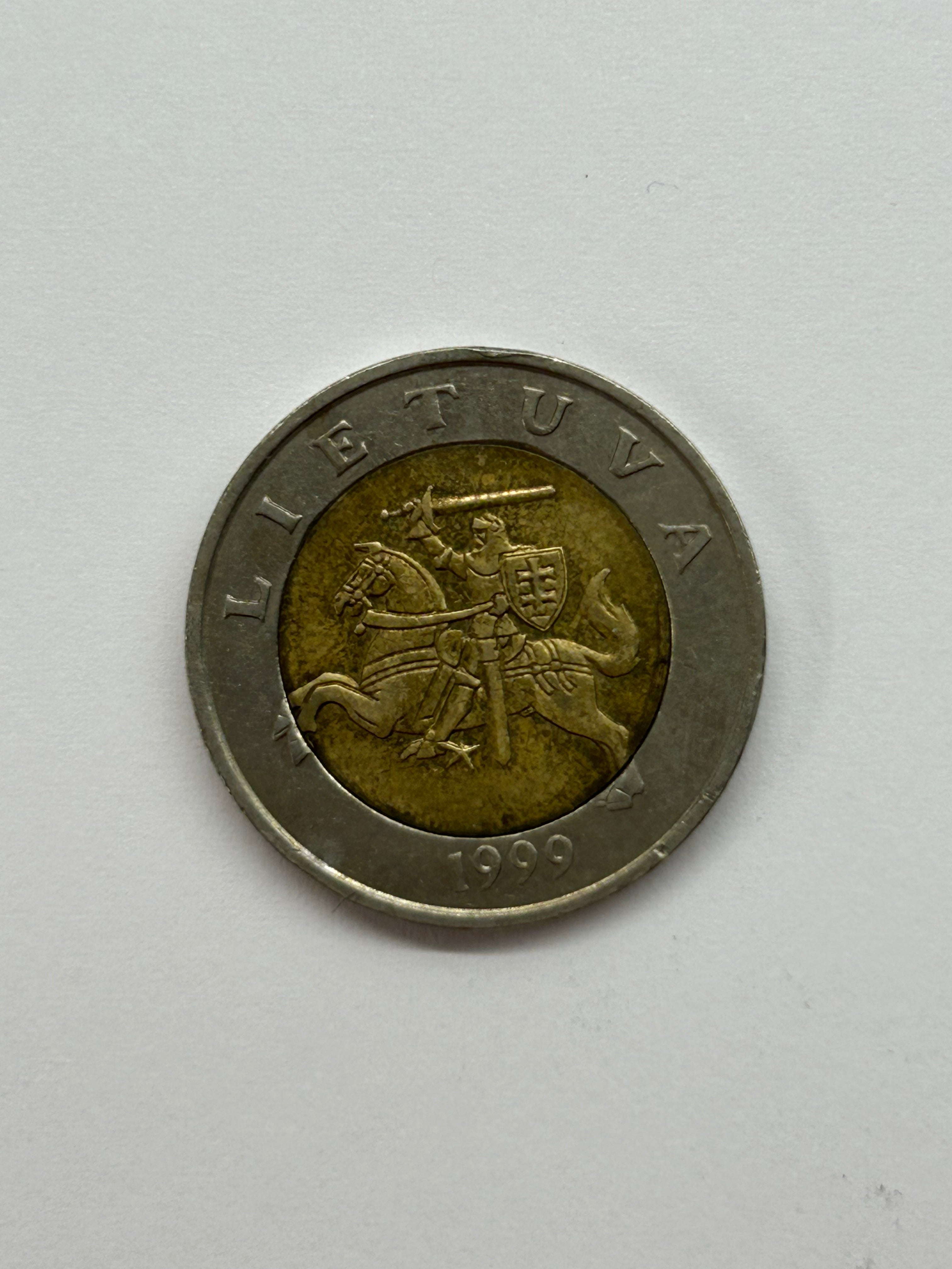 5 Litai 1999 Lithuania