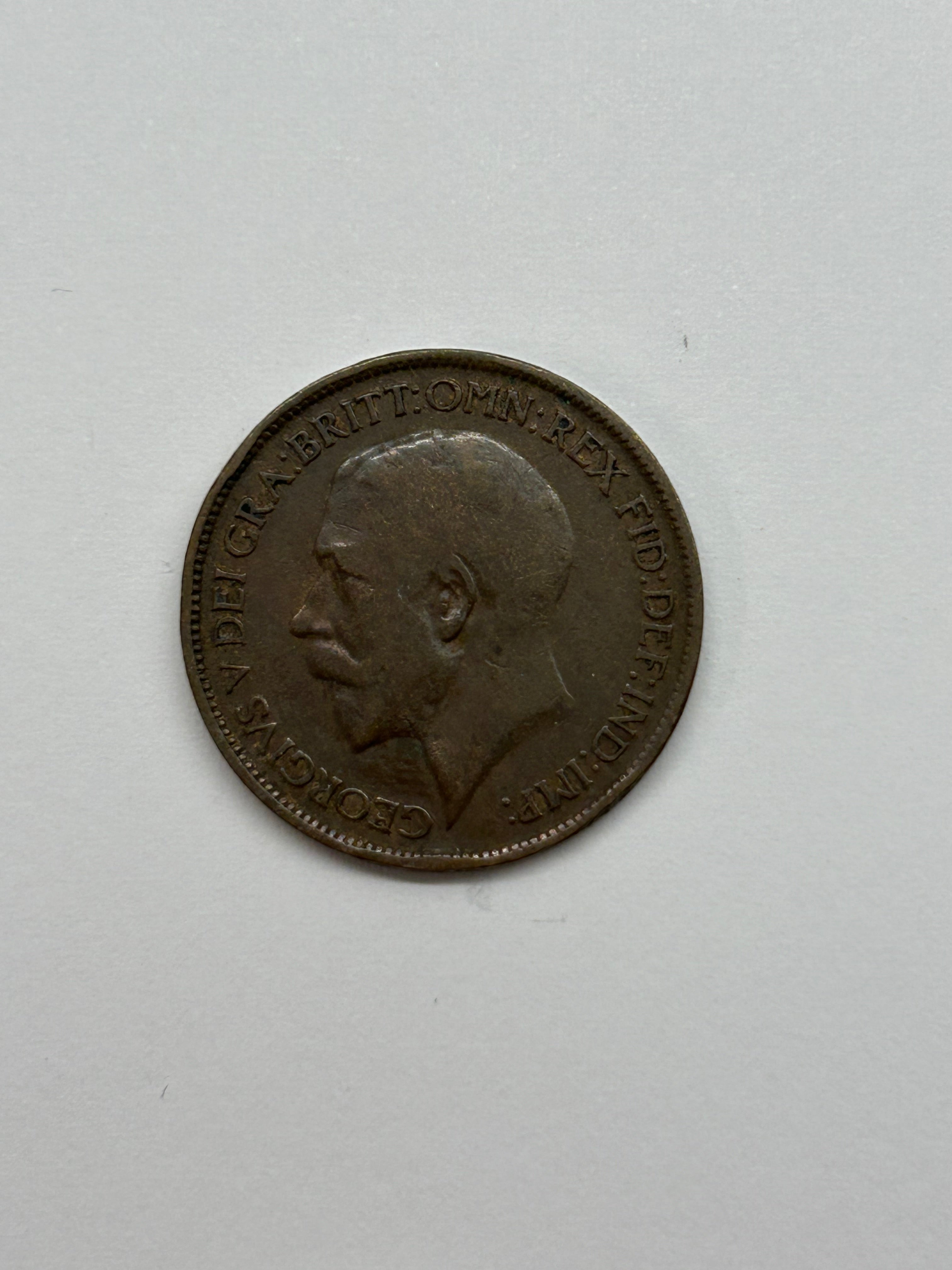 Half Penny 1917 England