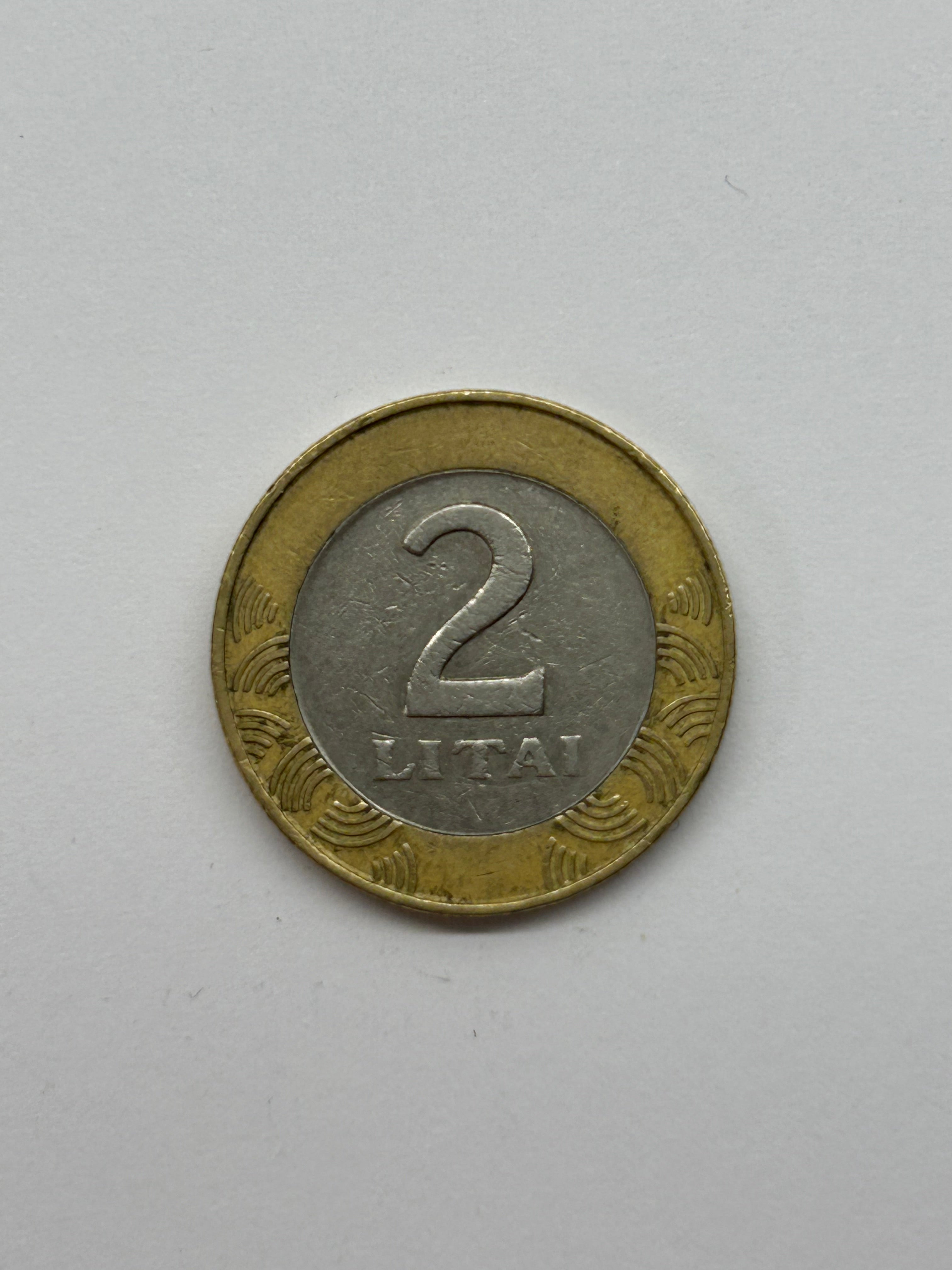 2 Litai Lithuania 1999