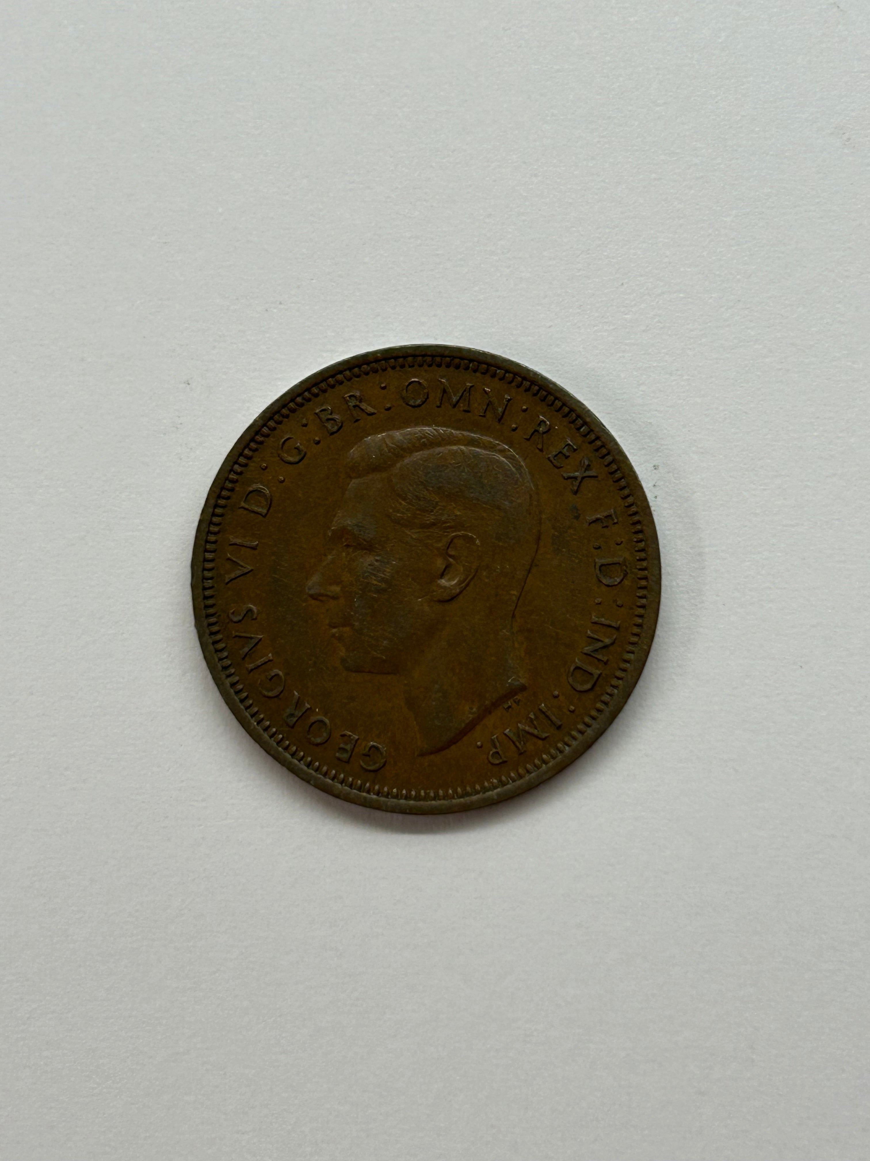 Half Penny 1941 England