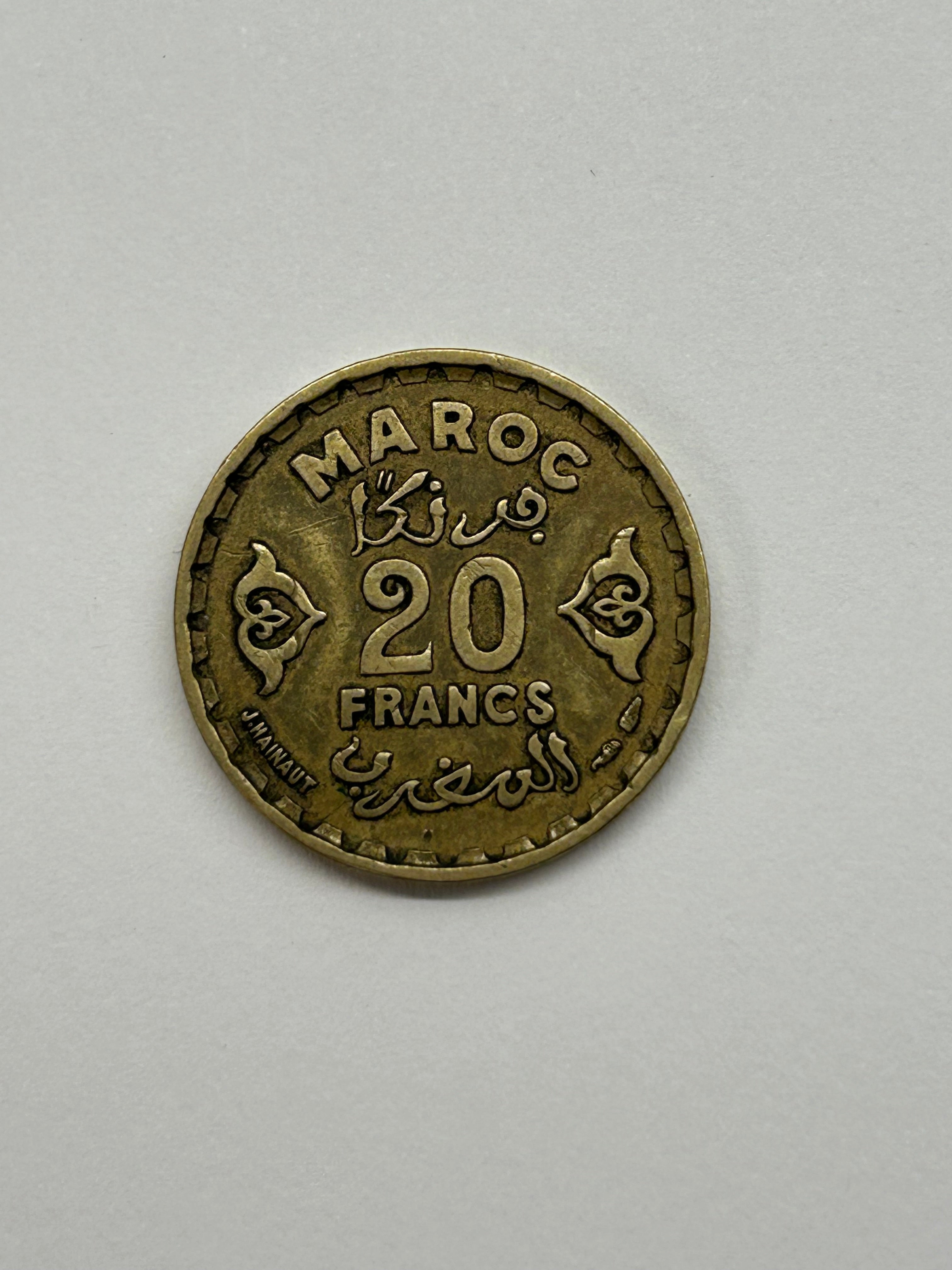 20 Francs Morocco