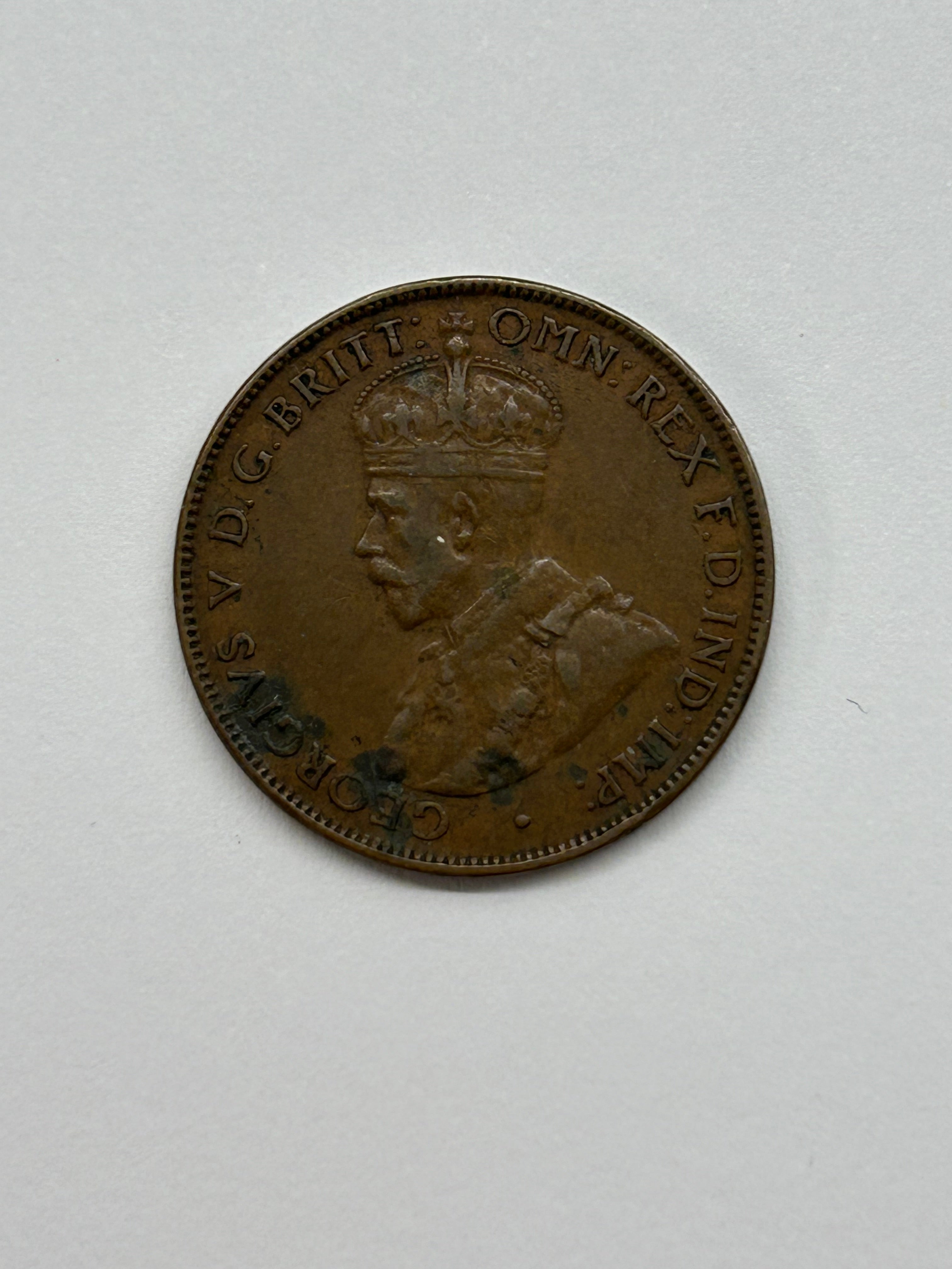 One Half Penny 1932 Australia