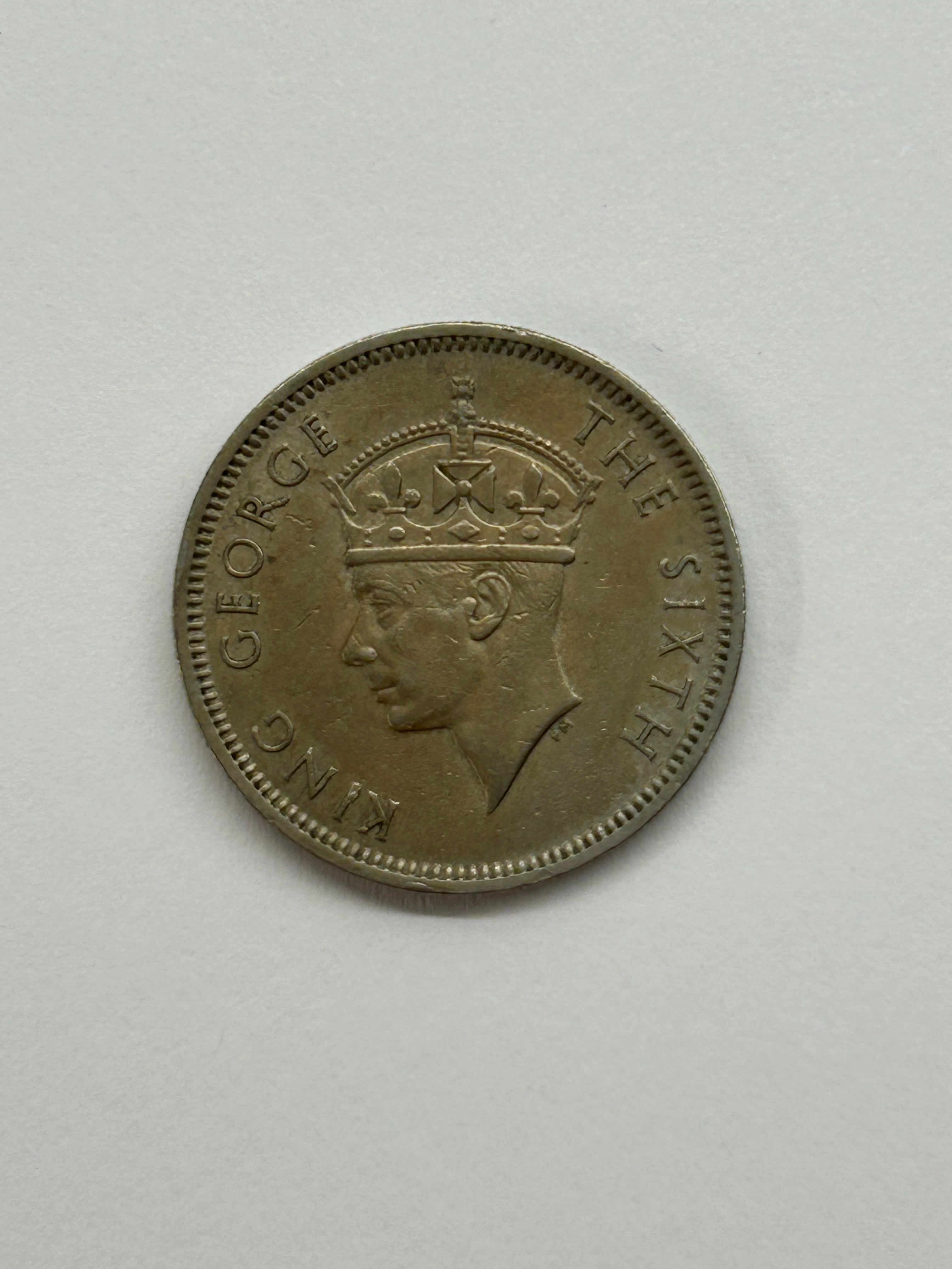 Fifty Cents Hong Kong 1951