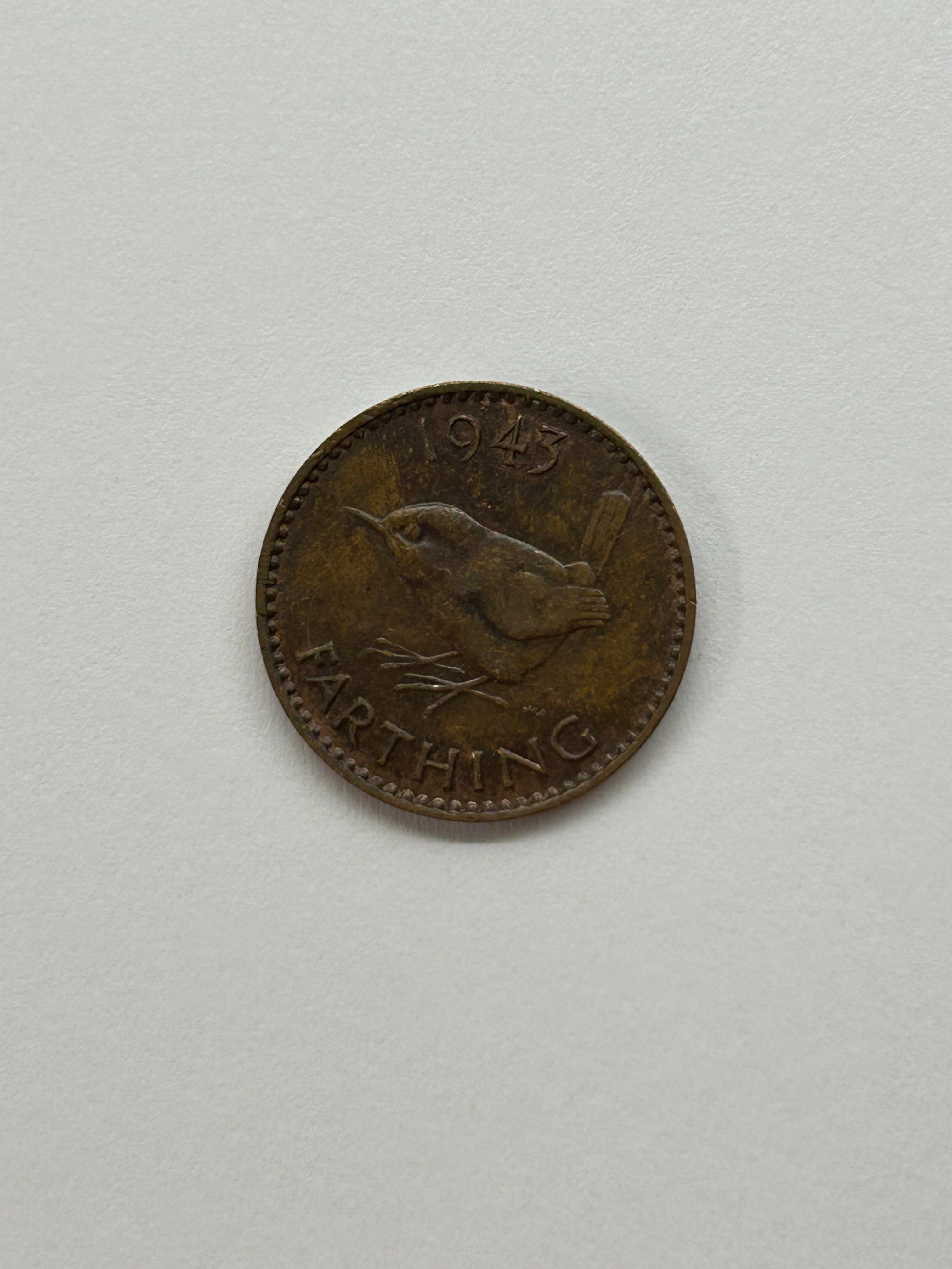 Farthing 1943 England