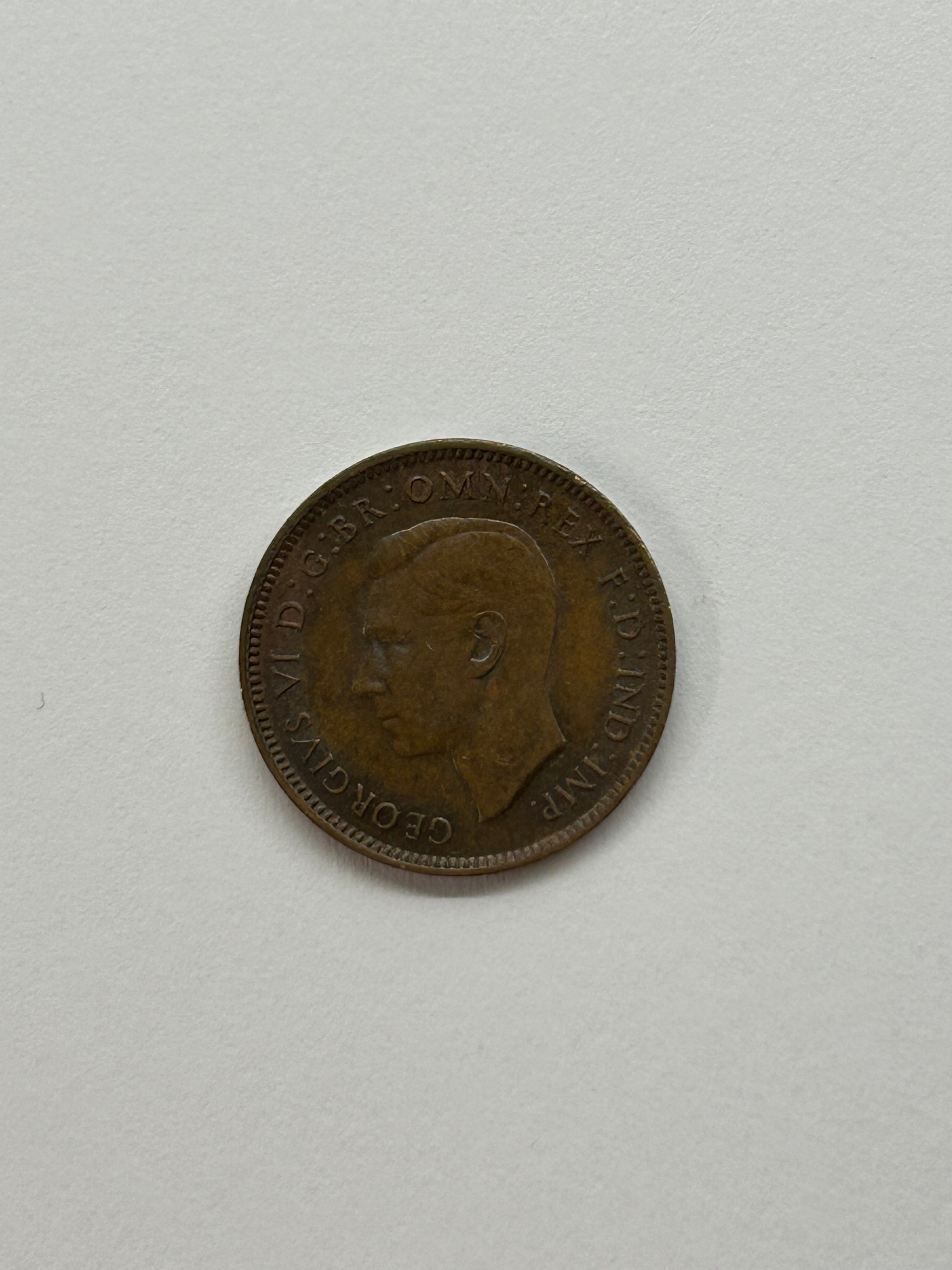 Farthing 1943 England