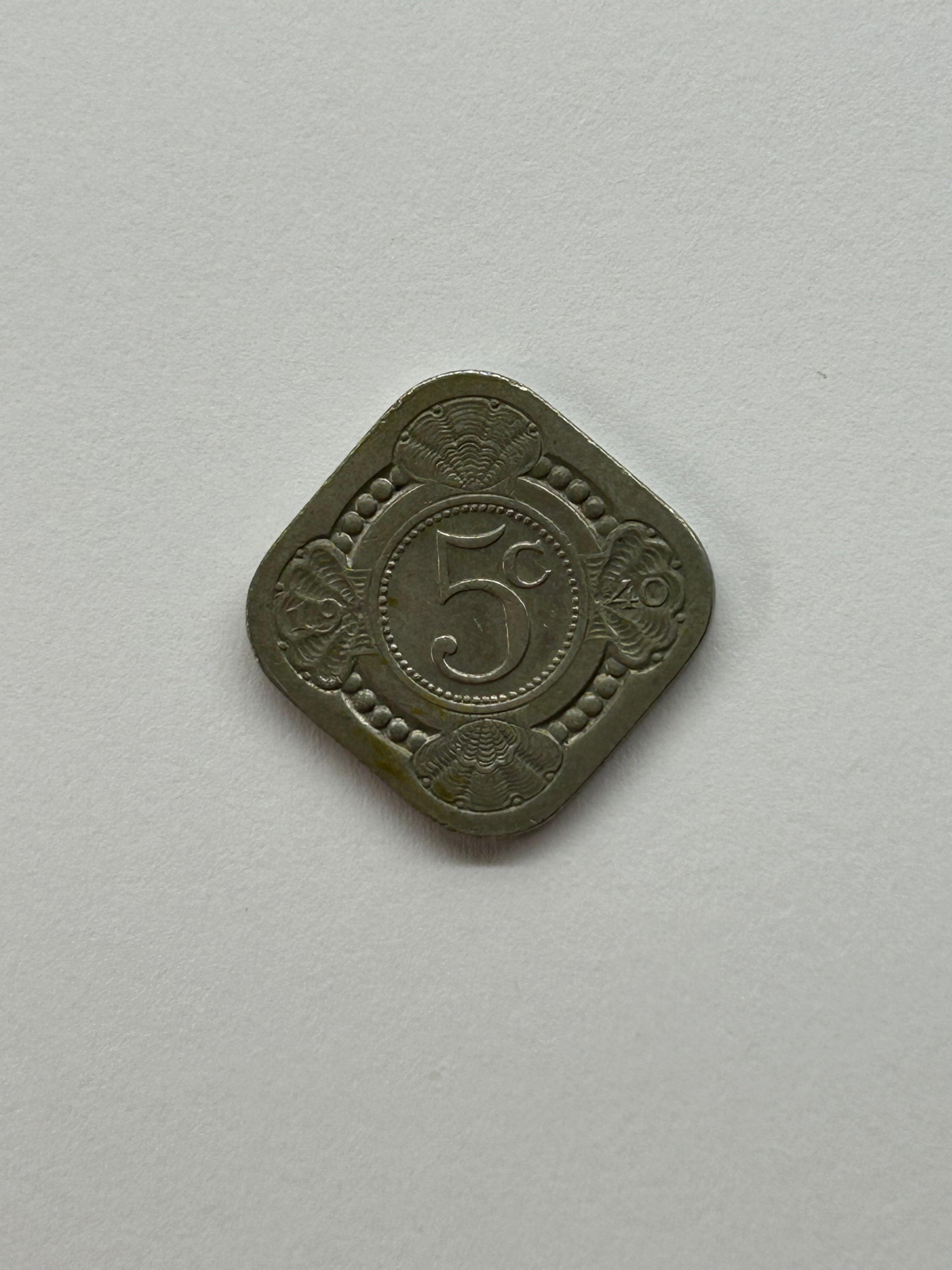 5 Cents Netherlands 1940