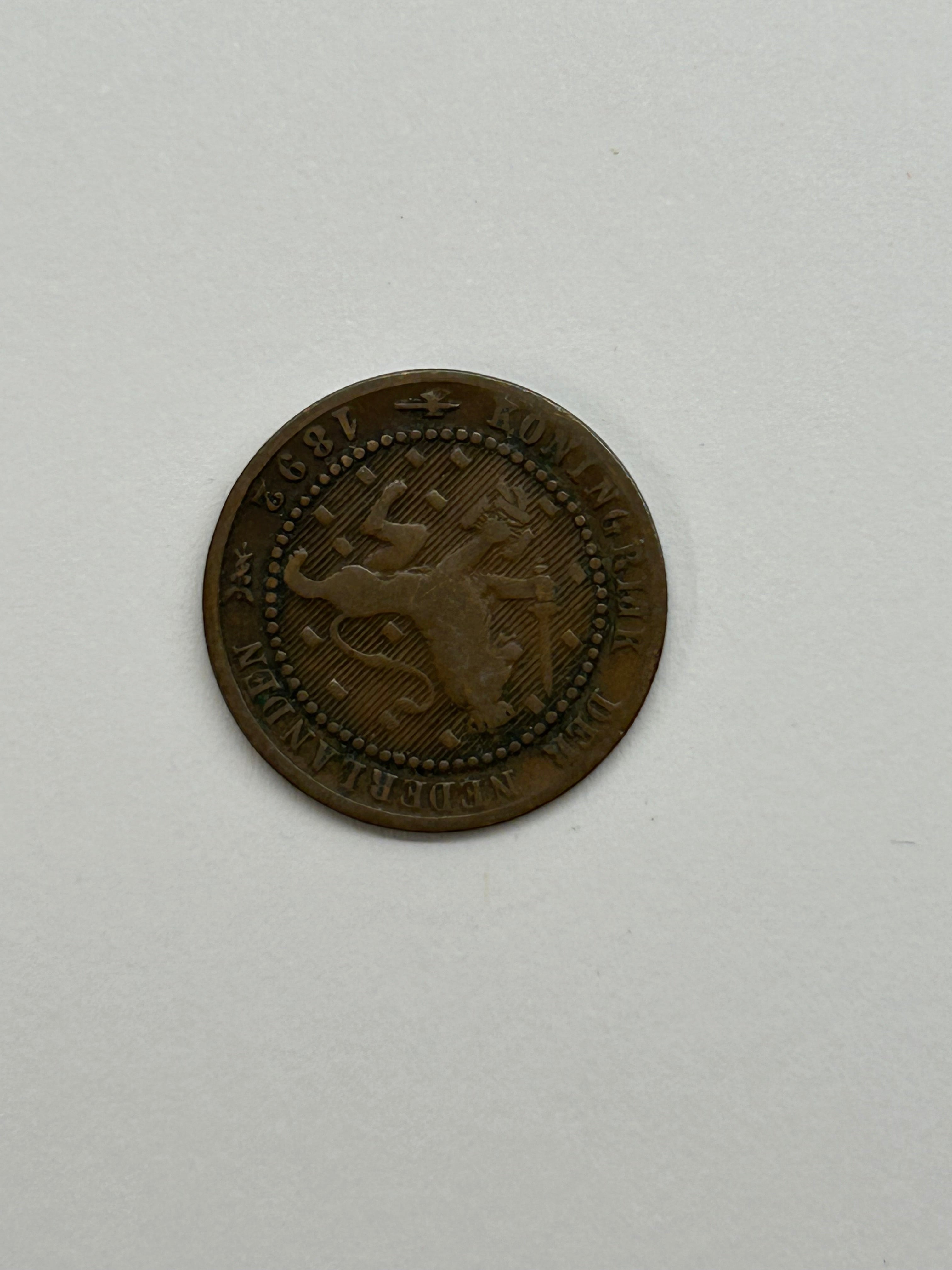 1 Cent Netherlands 1892